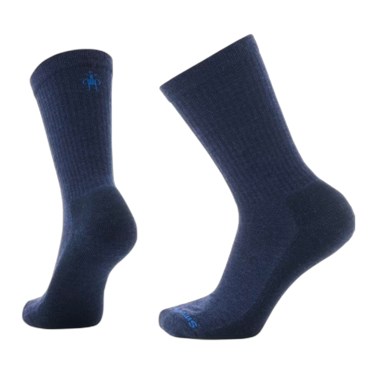 Everyday Solid Rib Crew Socks