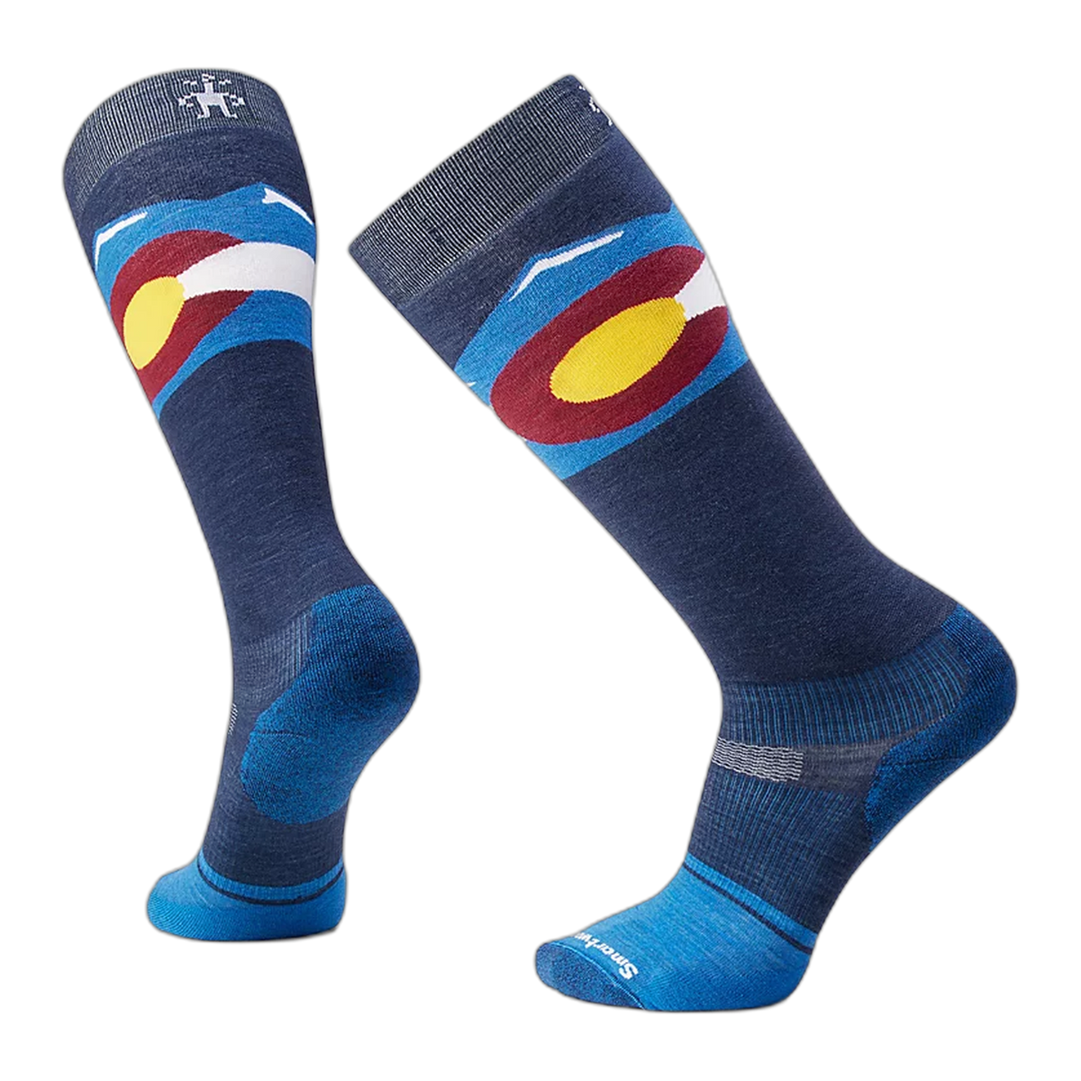 Snowboard Targeted Cushion Colorado Over The Calf Socks
