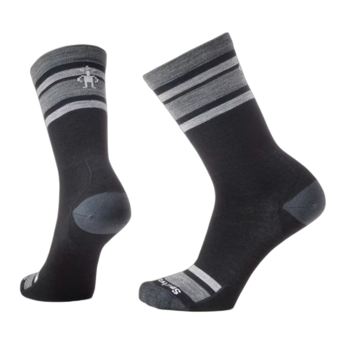 Everyday Top Split Stripe Crew Socks
