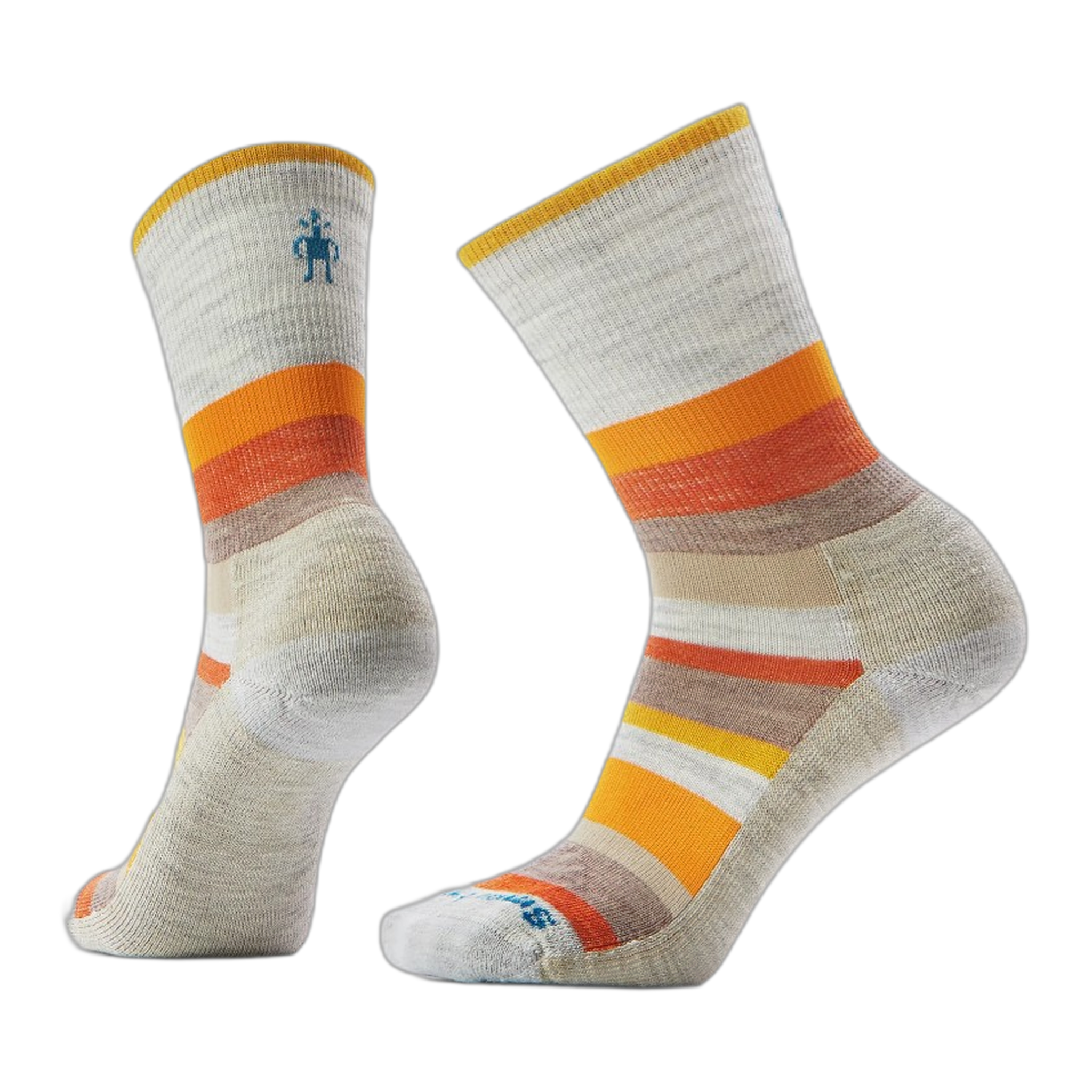 Smartwool - Women's Everyday Multi-Stripe Crew Socks - Ash / S