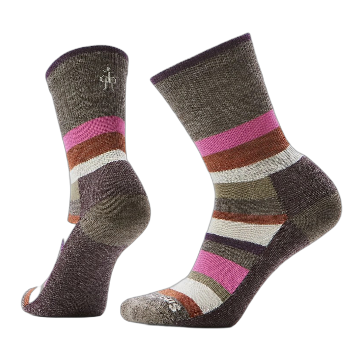 Women's Everyday Multi-Stripe Crew Socks