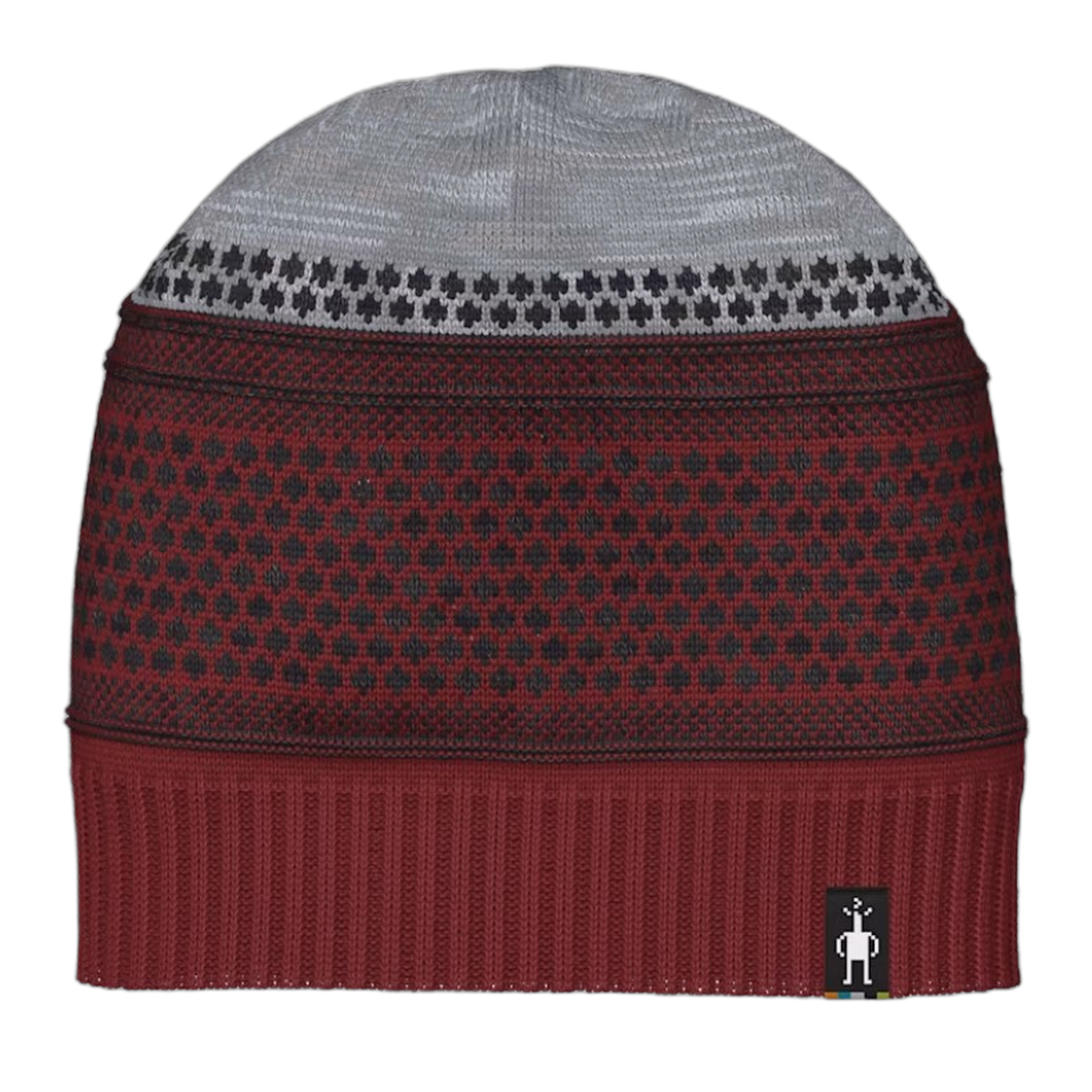 Smartwool - Popcorn Cable Reversible Beanie - Currant Heather / ONE SIZE