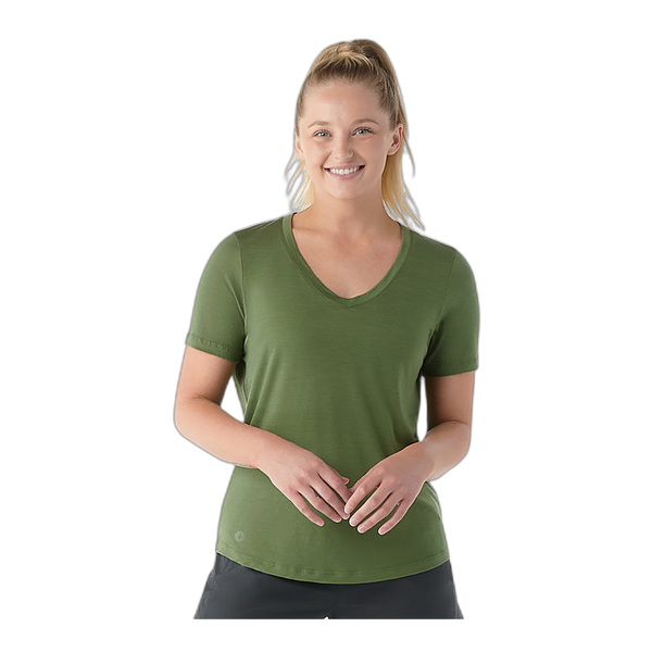 Women's Active Ultralite V-Neck Short Sleeve - Dardano's Shoes