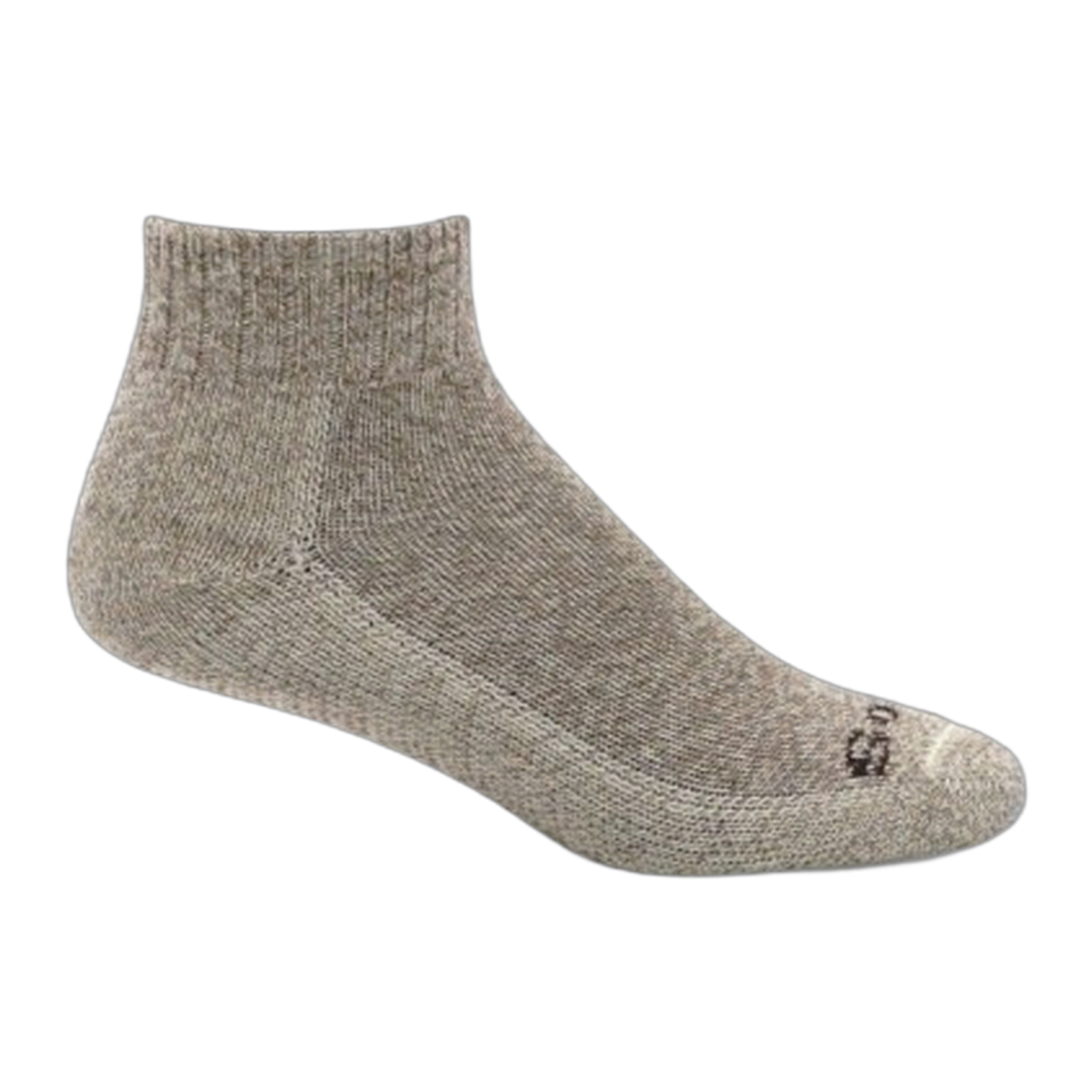 SockWell - Women's Big Easy Mini | Relaxed Fit Socks - Bark / S/M