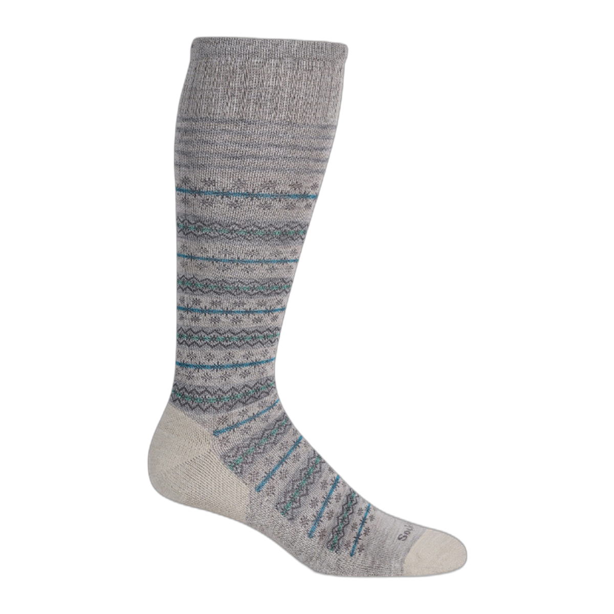 Women's Mini Fairisle | Moderate Graduated Compression Socks