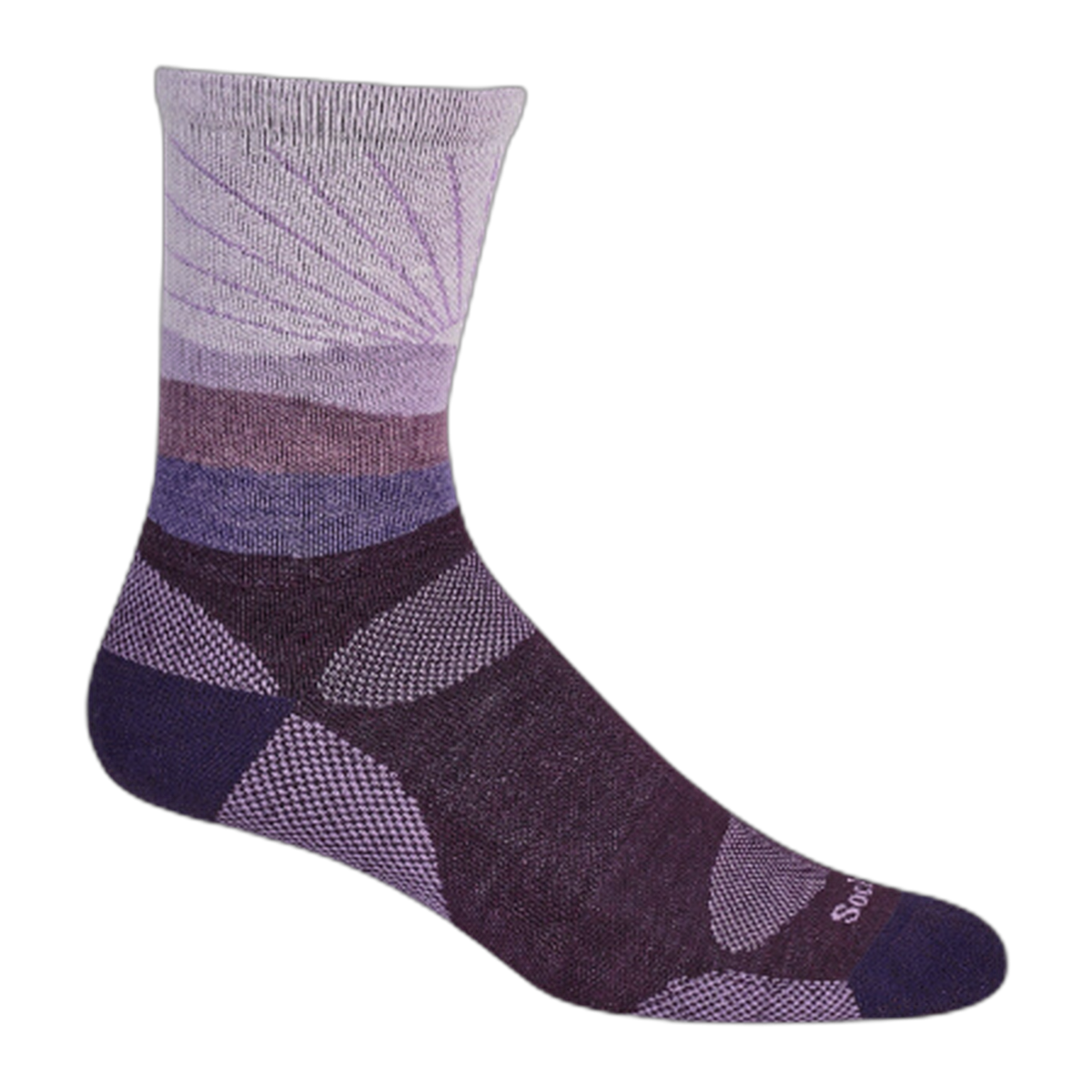 Women's Sunburst Crew | Moderate Graduated Compression Socks