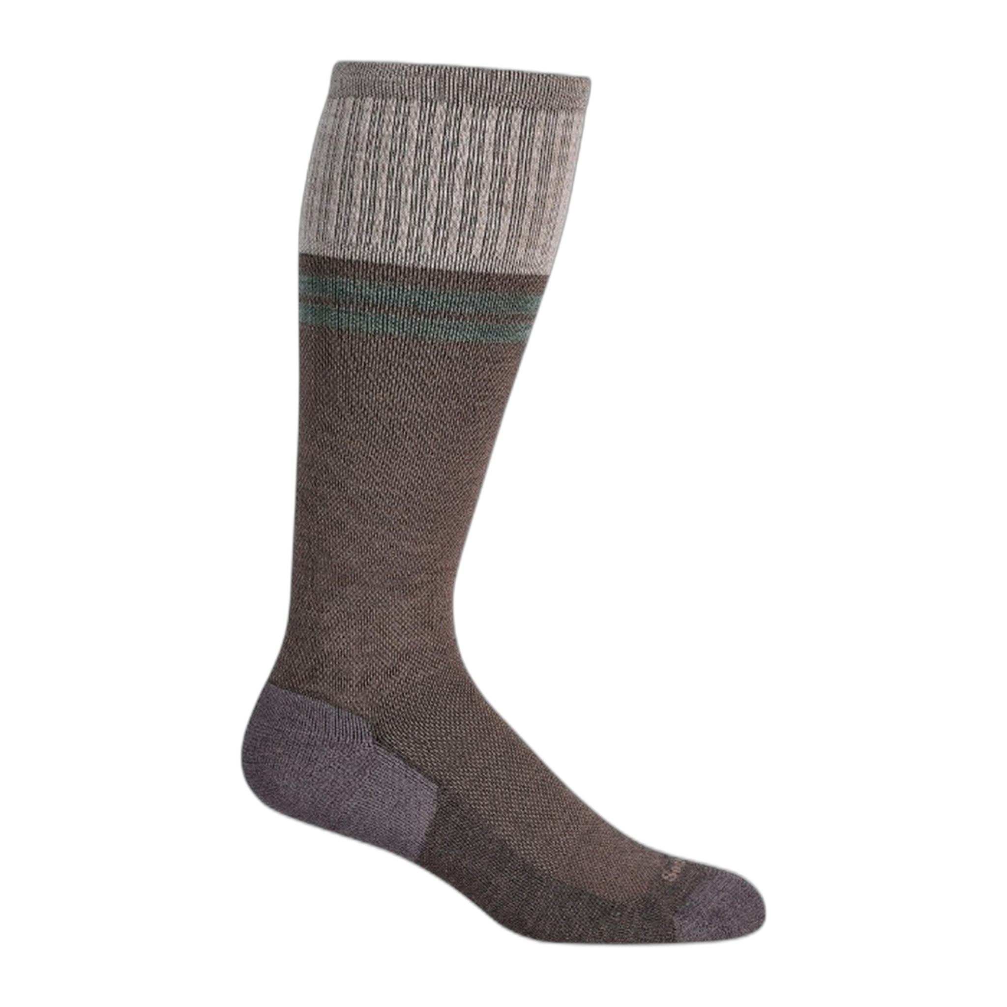 SockWell - Men's Sportster | Moderate Graduated Compression Socks - Mushroom / M/L
