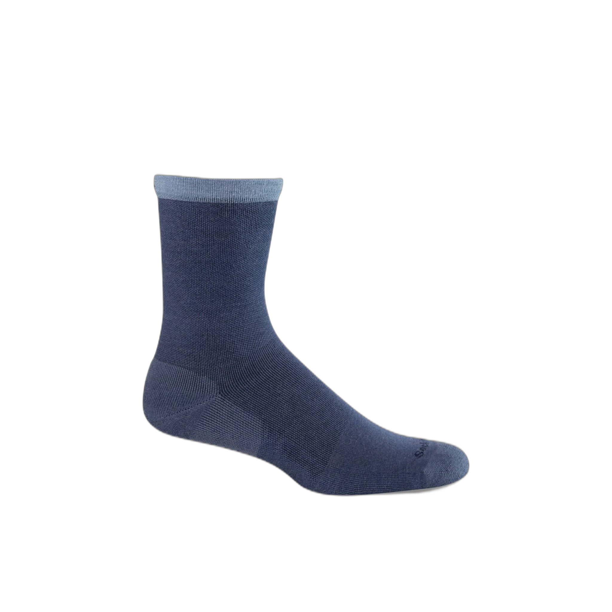 SockWell - Women's Plantar Cush Crew | Plantar Relief Socks - Navy / S/M