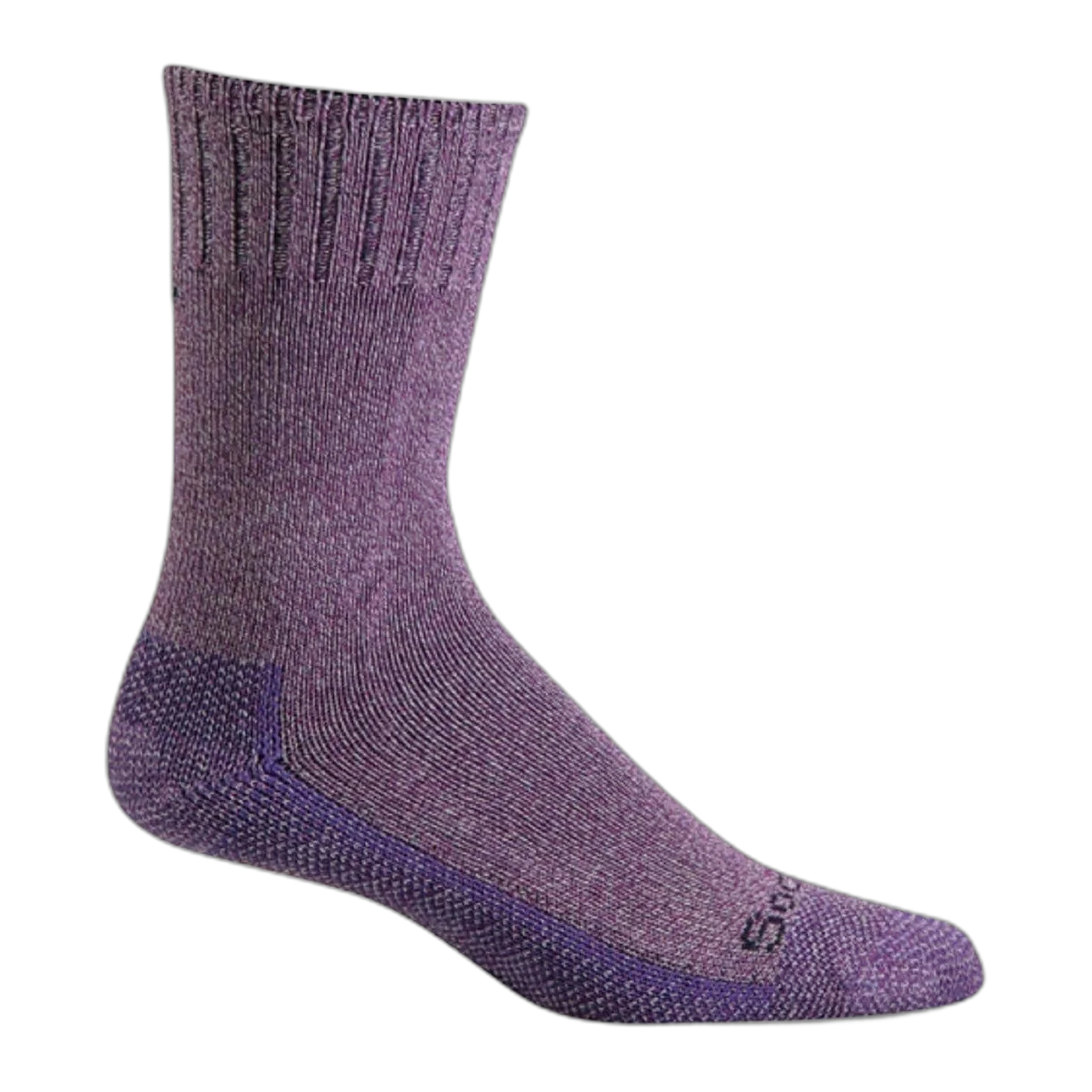 SockWell - Women's Big Easy | Relaxed Fit Socks - Violet / S/M