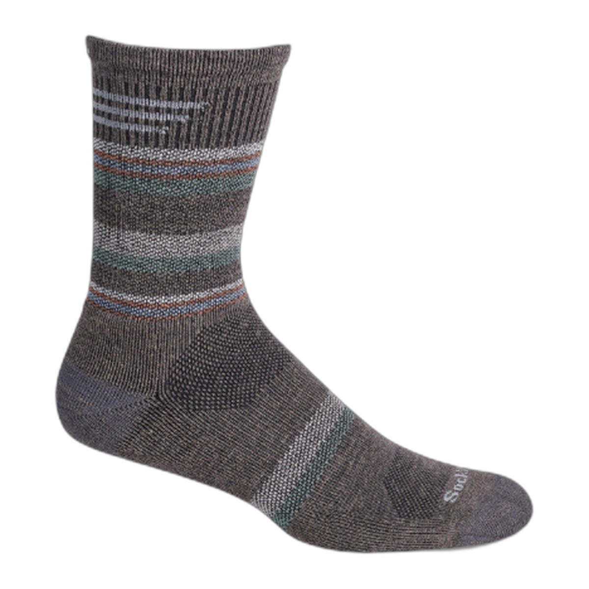Men's Parks Twill Crew | Moderate Graduated Compression Socks