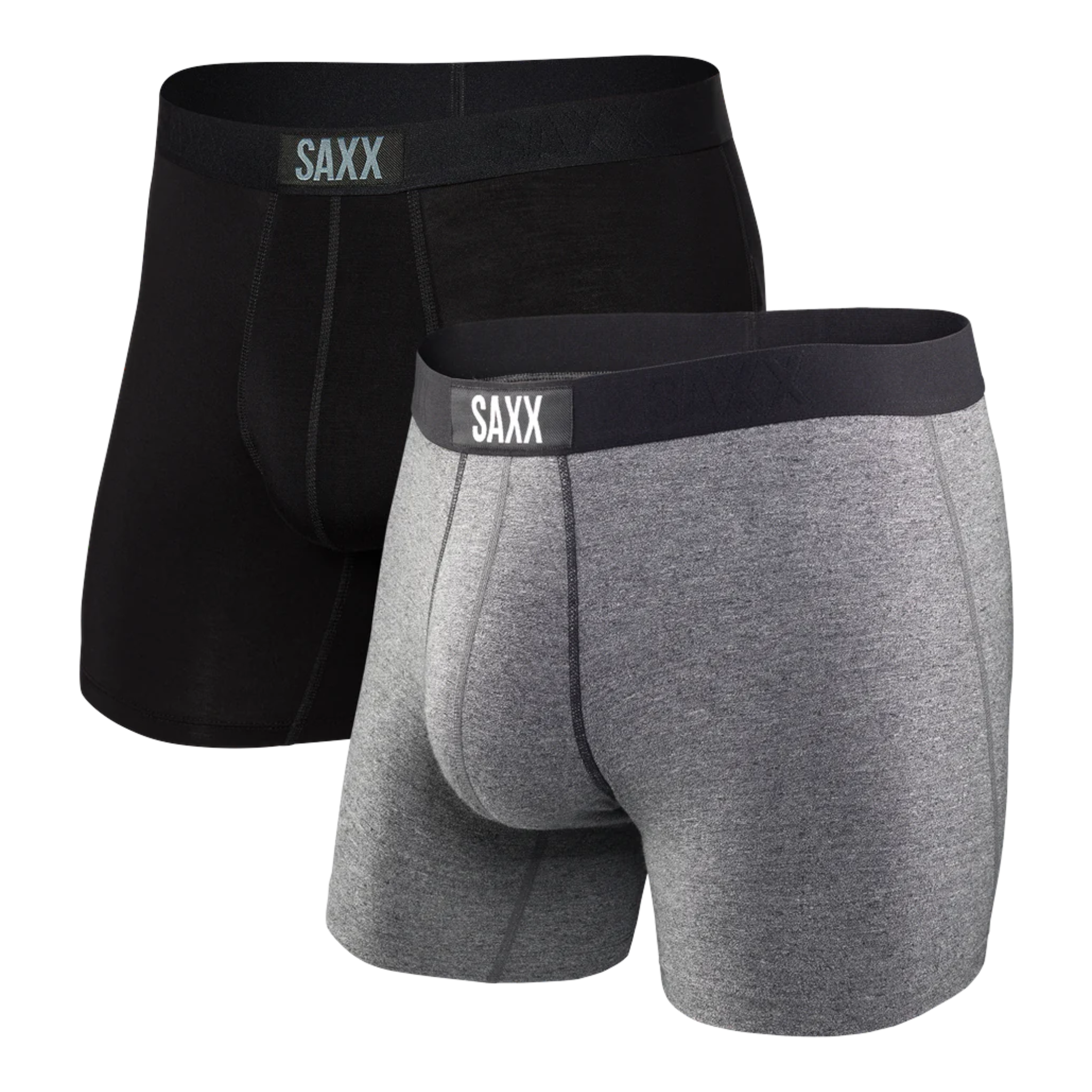 Saxx - Vibe 2-Pack - Black/Grey / S