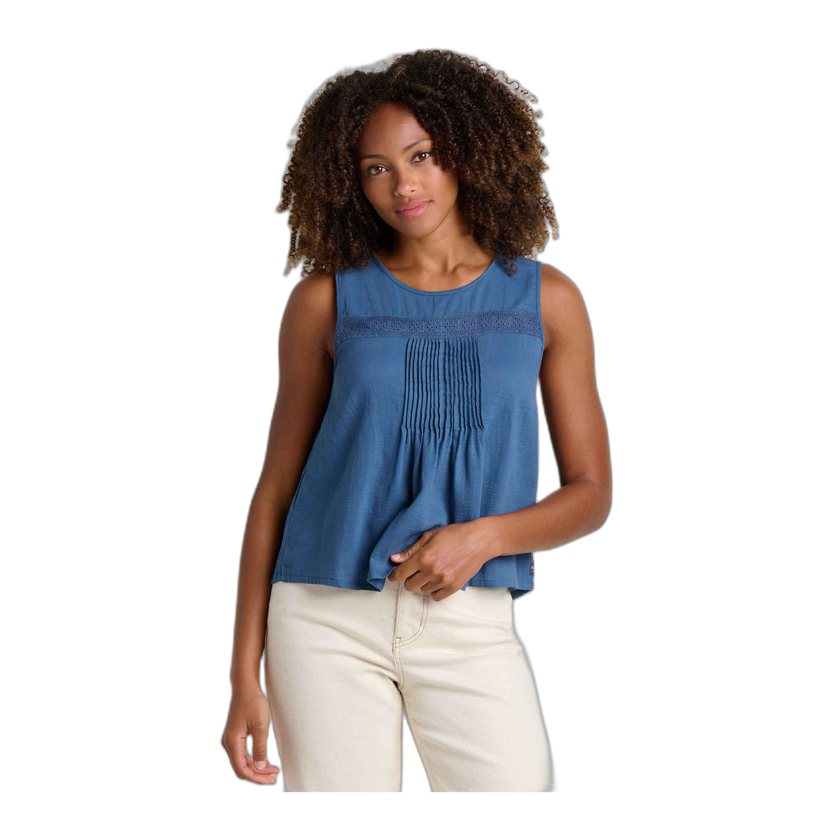 Manzana Pin Tuck Tank
