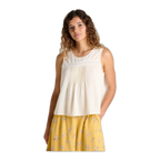 Manzana Pin Tuck Tank