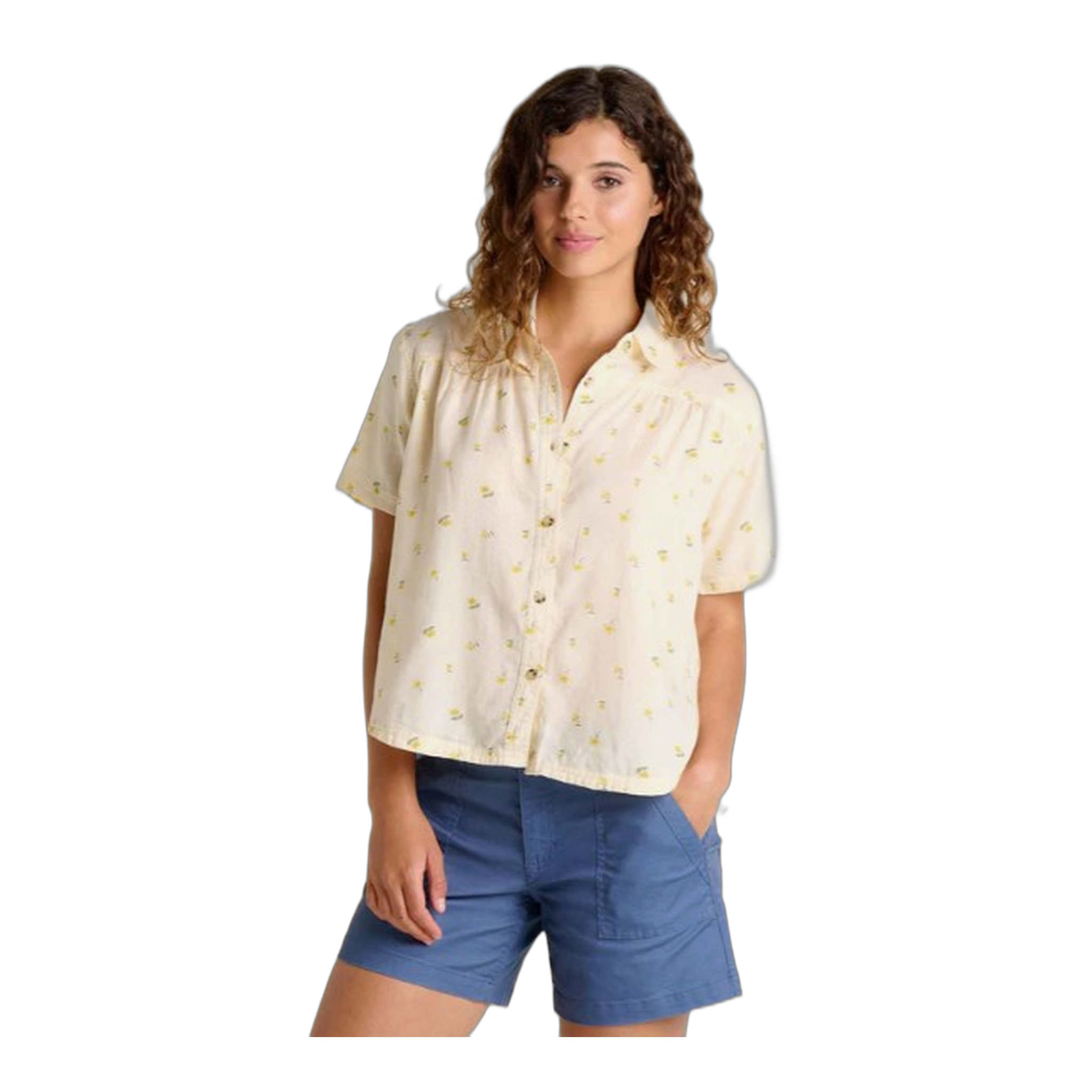 Toad&Co - Holly Shirt - Salt Print / XS