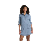 Piñon Soft Denim Popover Dress