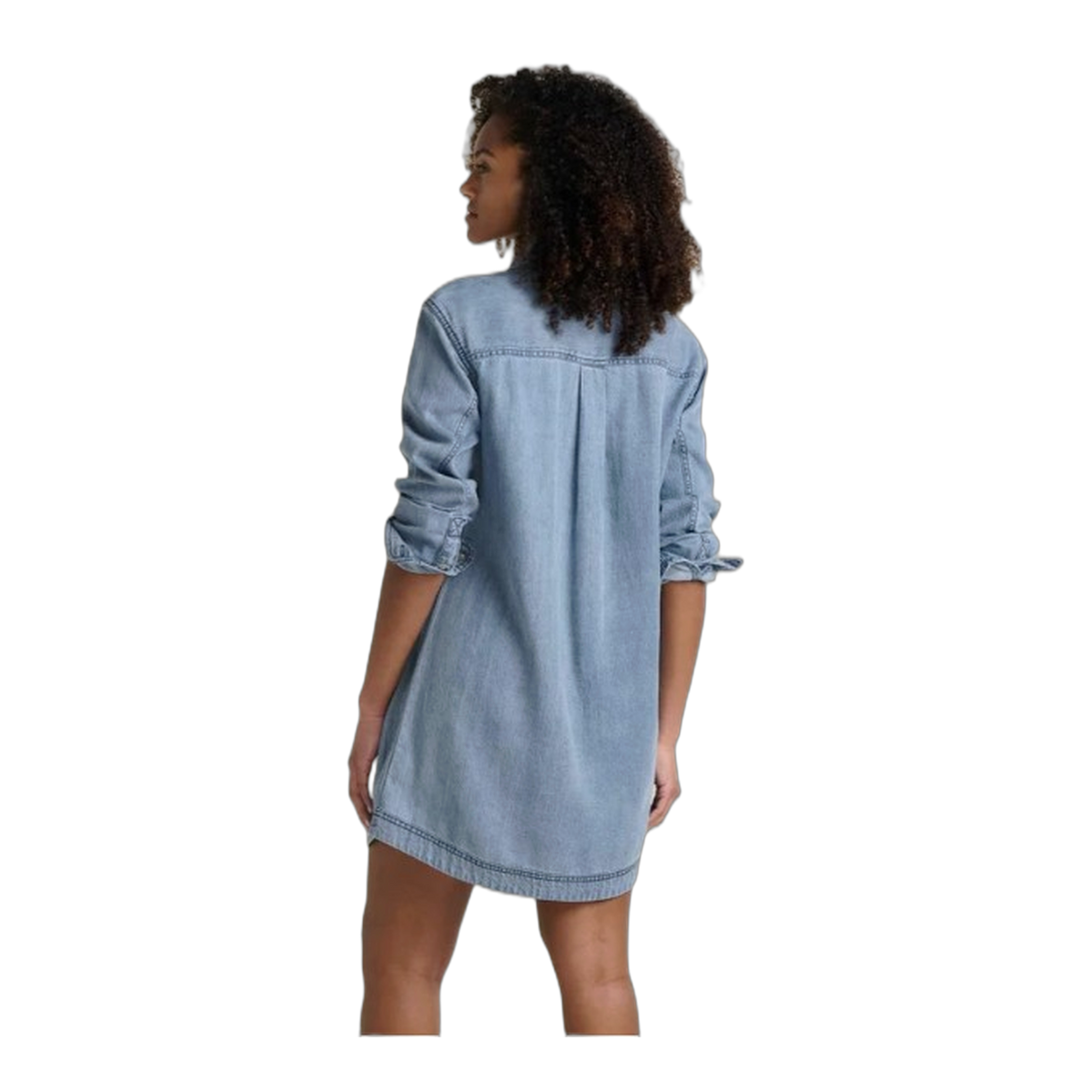Piñon Soft Denim Popover Dress