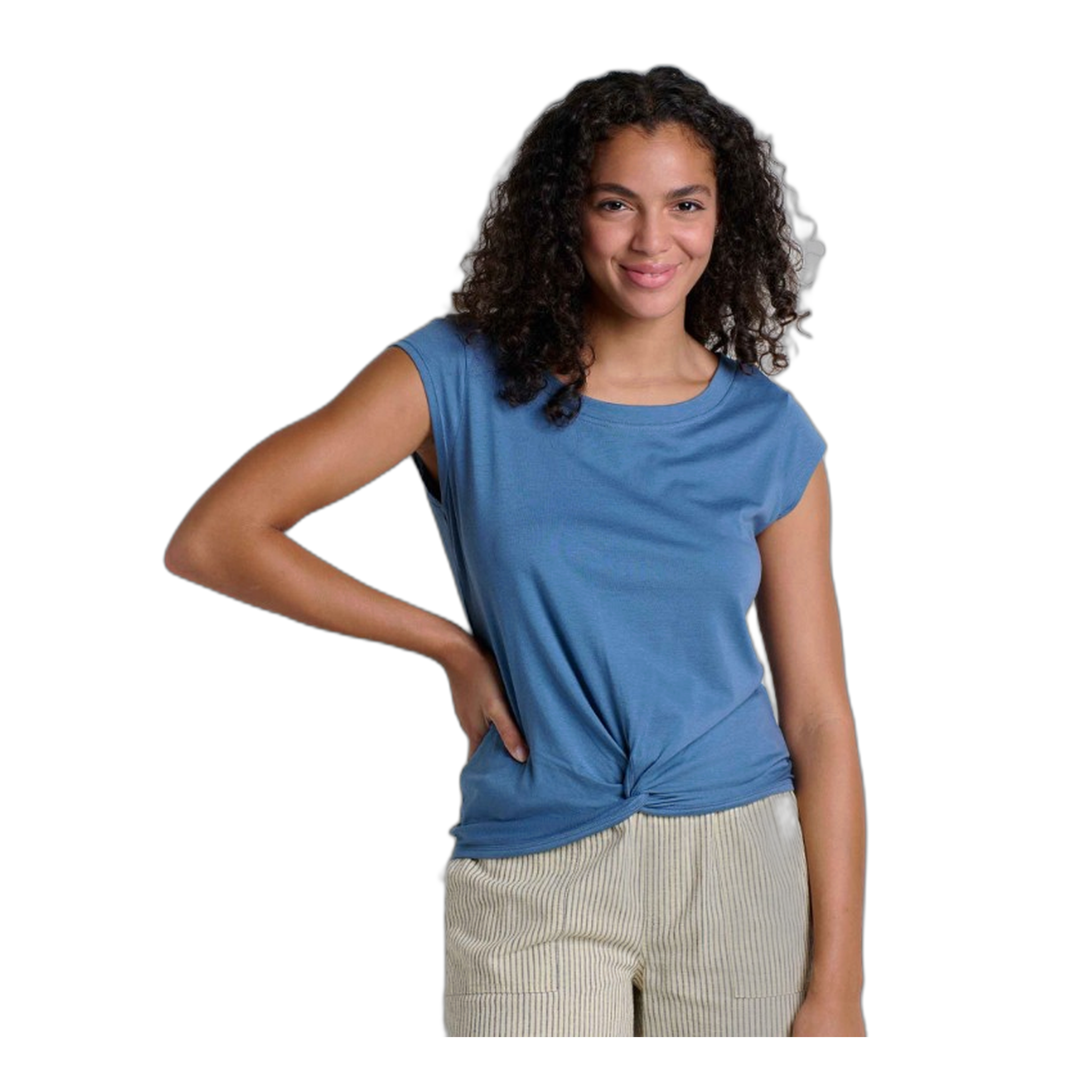 Toad&Co - Anza Short Sleeve Shirt - Pacific / M