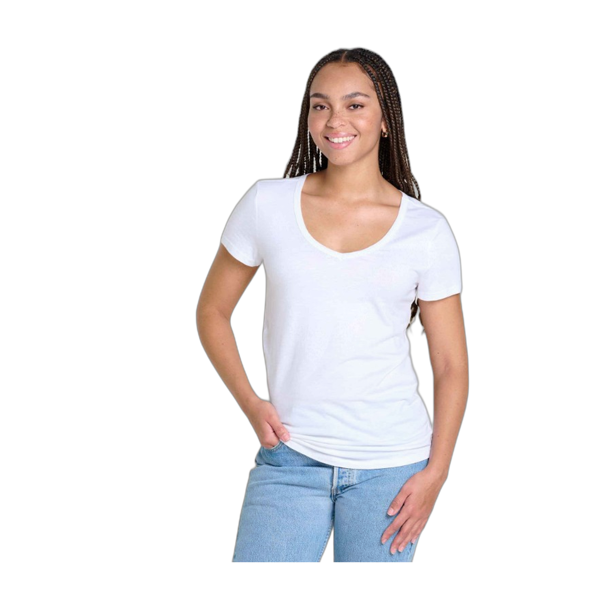 Toad&Co - Marley II Short Sleeve Tee - True White / S