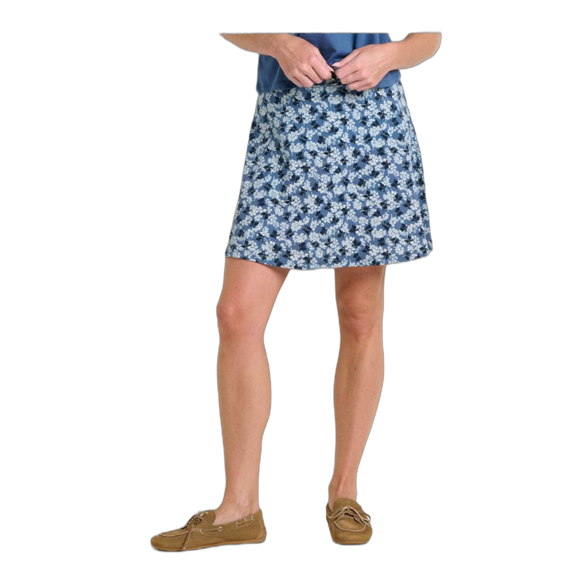 Toad&Co - Chaka Skirt - Pacific Blue Print / S