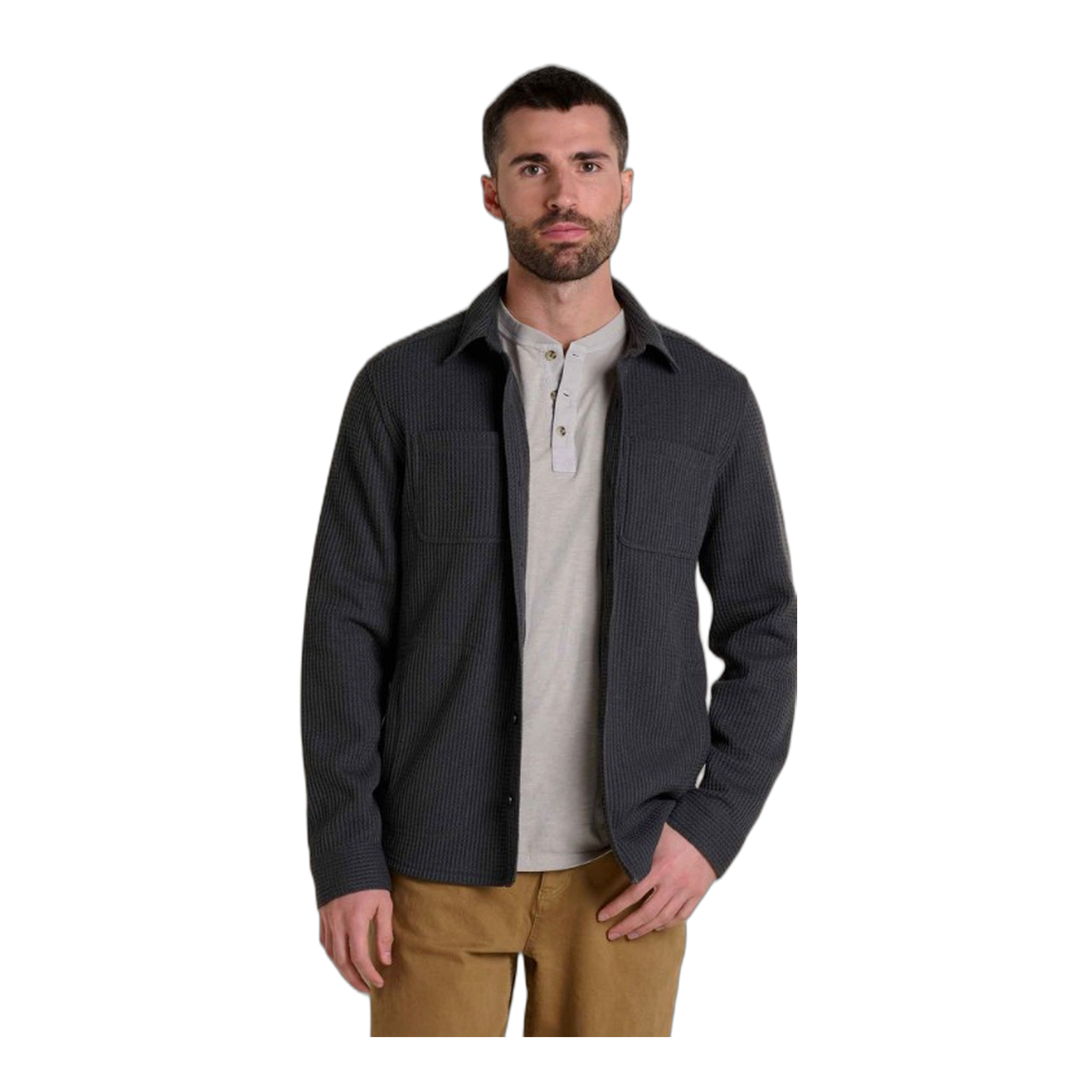 Toad&Co - Bitterroot Long Sleeve Shirt Jacket - Soot / M