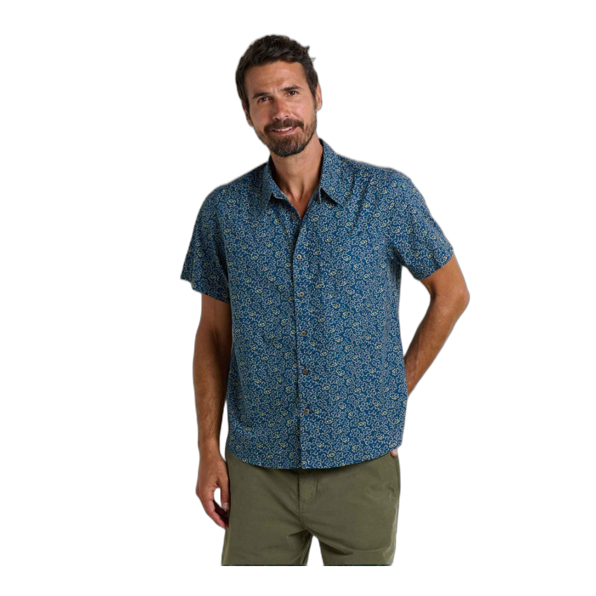 Toad&Co - Fletch Shirt - Canal Print / L