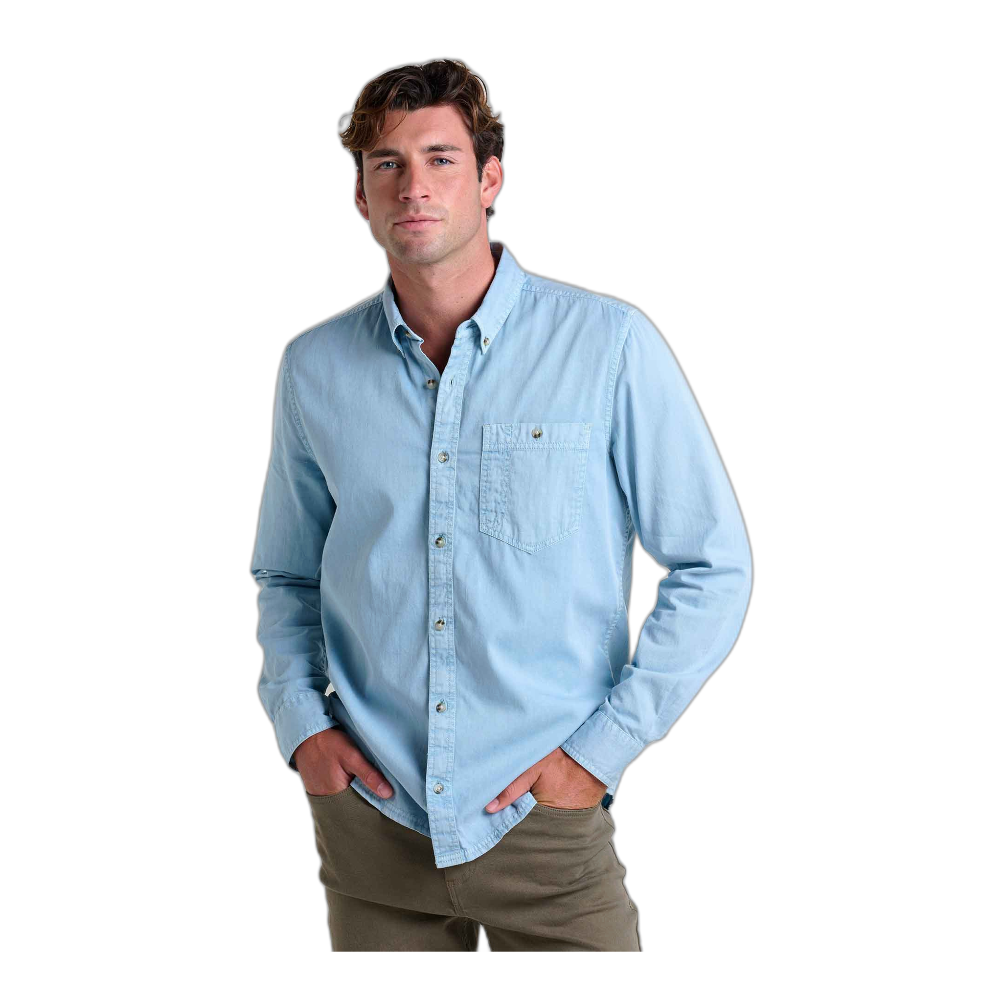 Toad&Co - Men's Arroyo Twill Shirt - Skyway / M