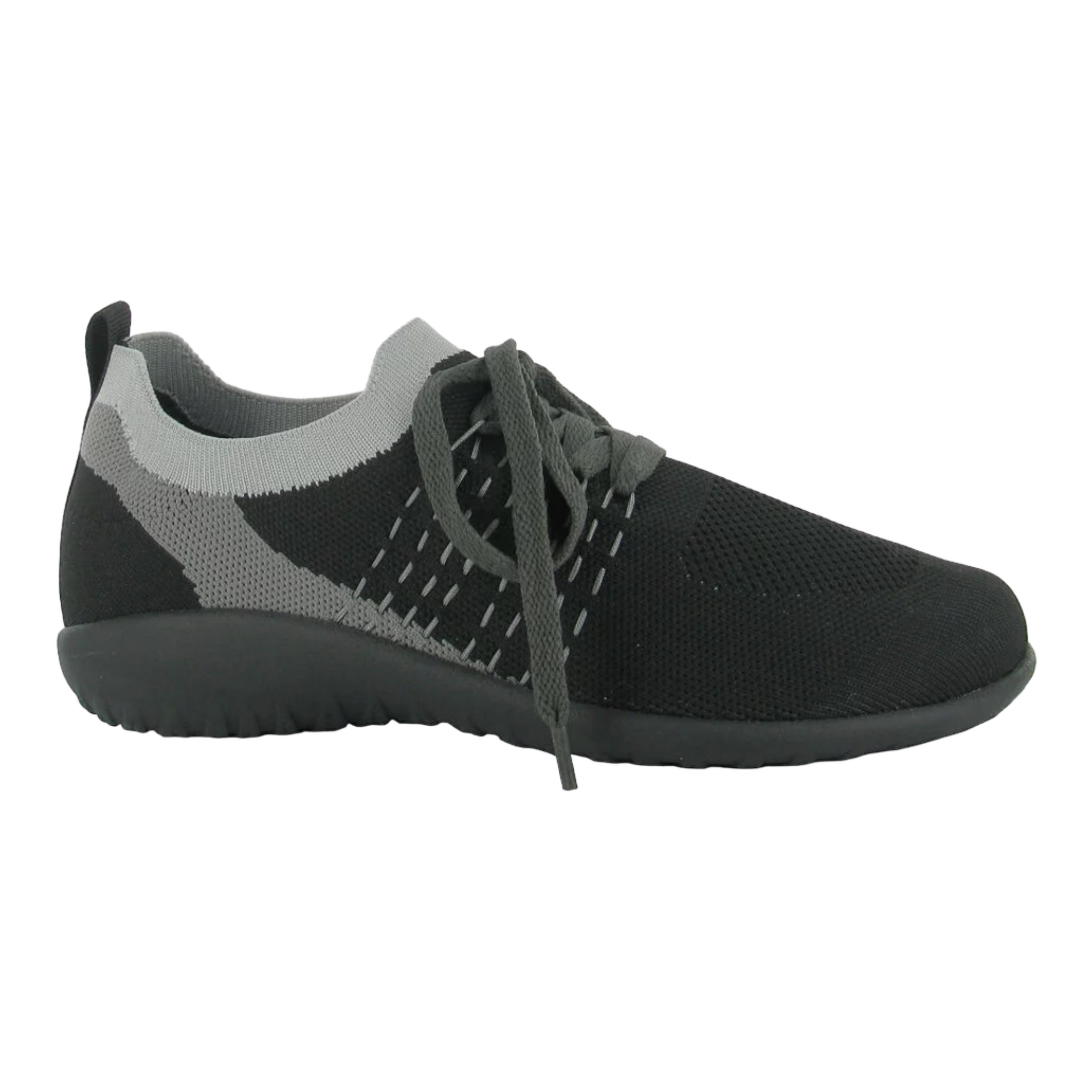 Naot - Tama - Black Dark Gray Knit / M / 35