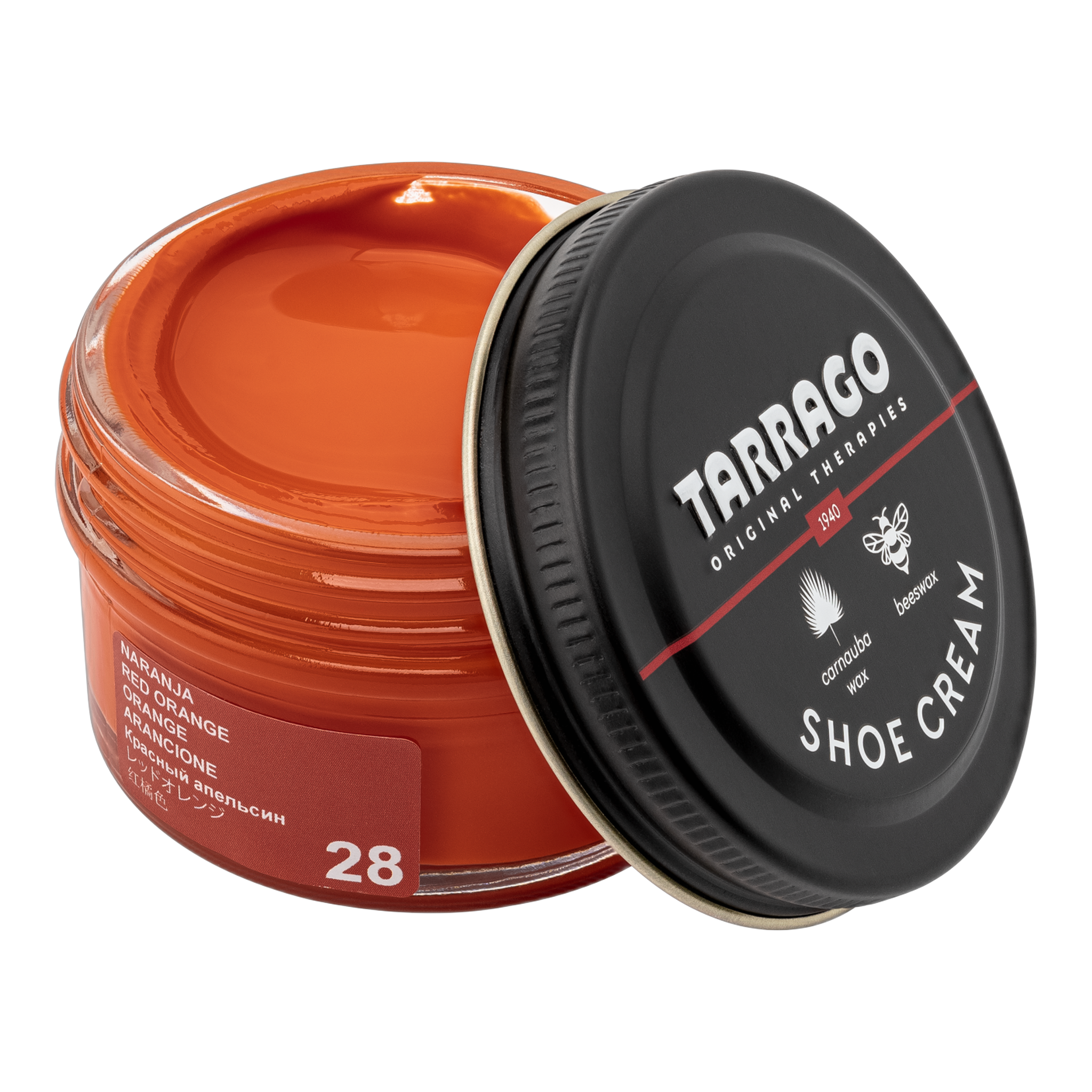 Tarrago - Shoe Cream - Red Orange