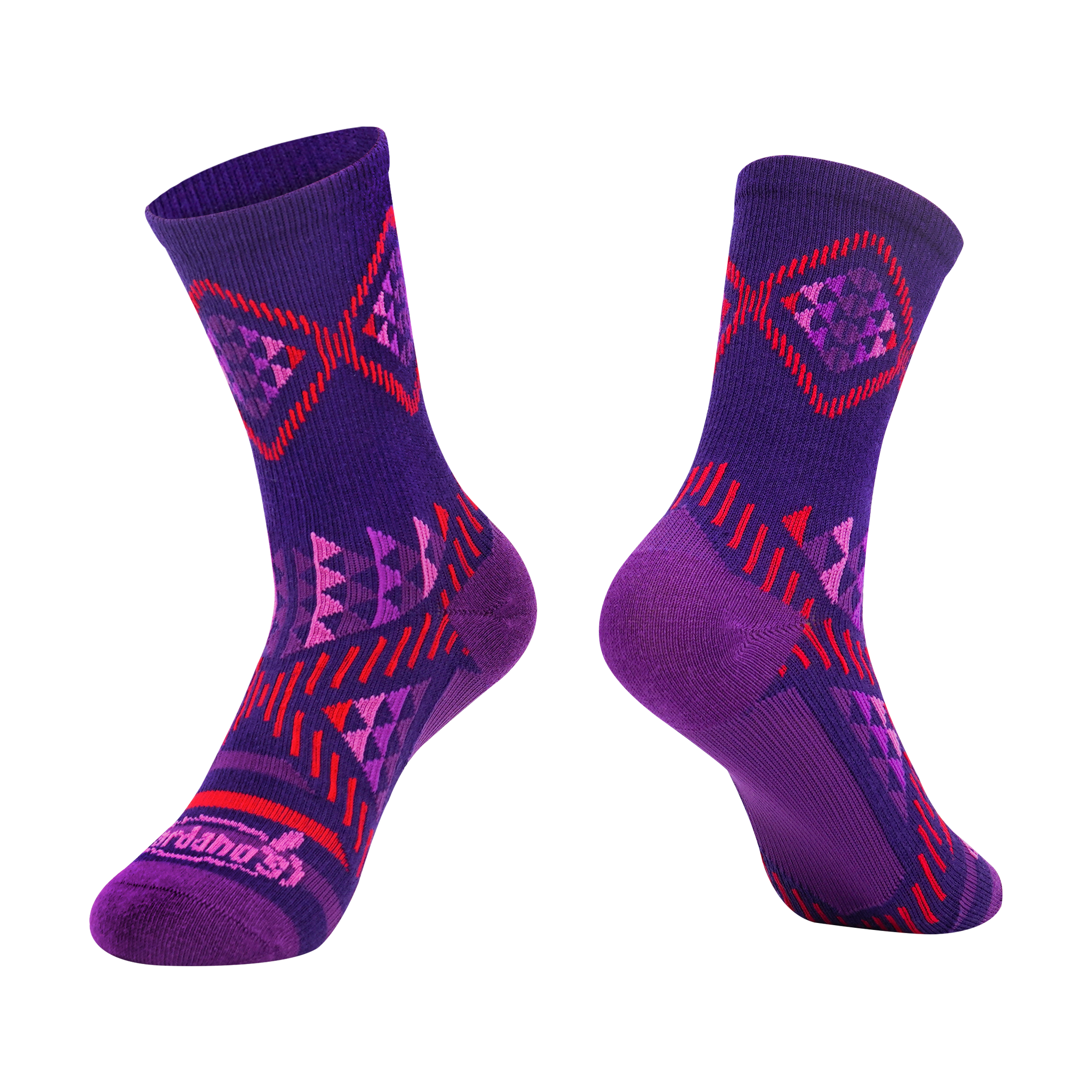 Dardano's - Women's Crew Socks No Cushion - Cityscape Midnight / M