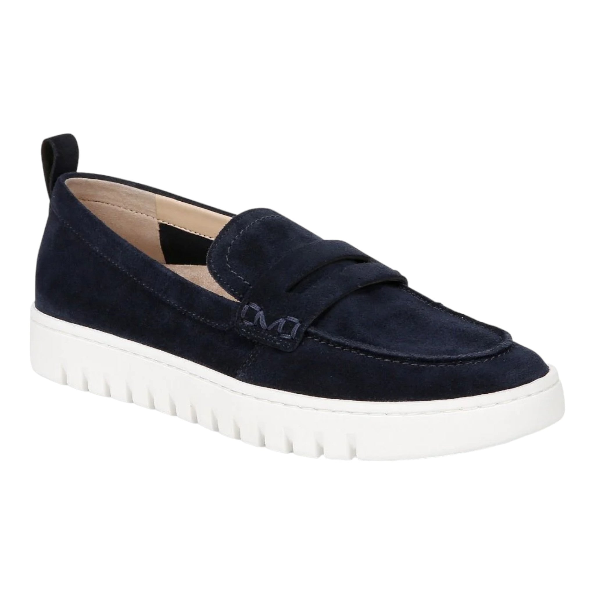 Vionic - Uptown - Navy/White Suede / W / 5