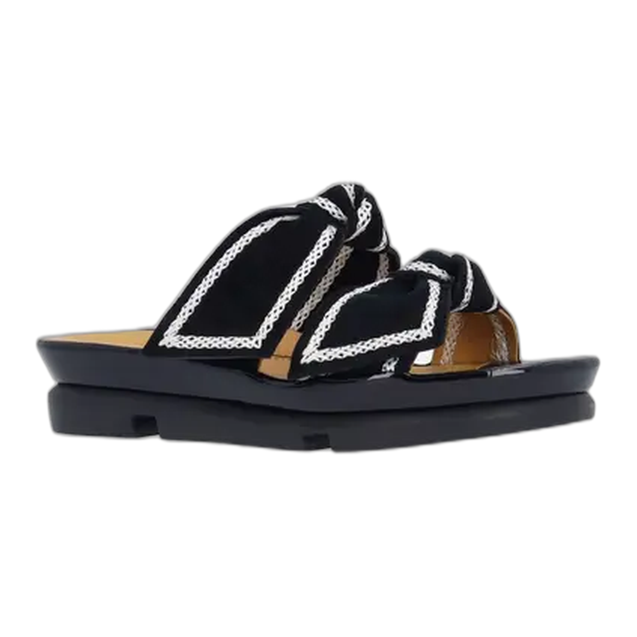 L’Amour Des Pieds - Voleta - Black/White / M / 8.5