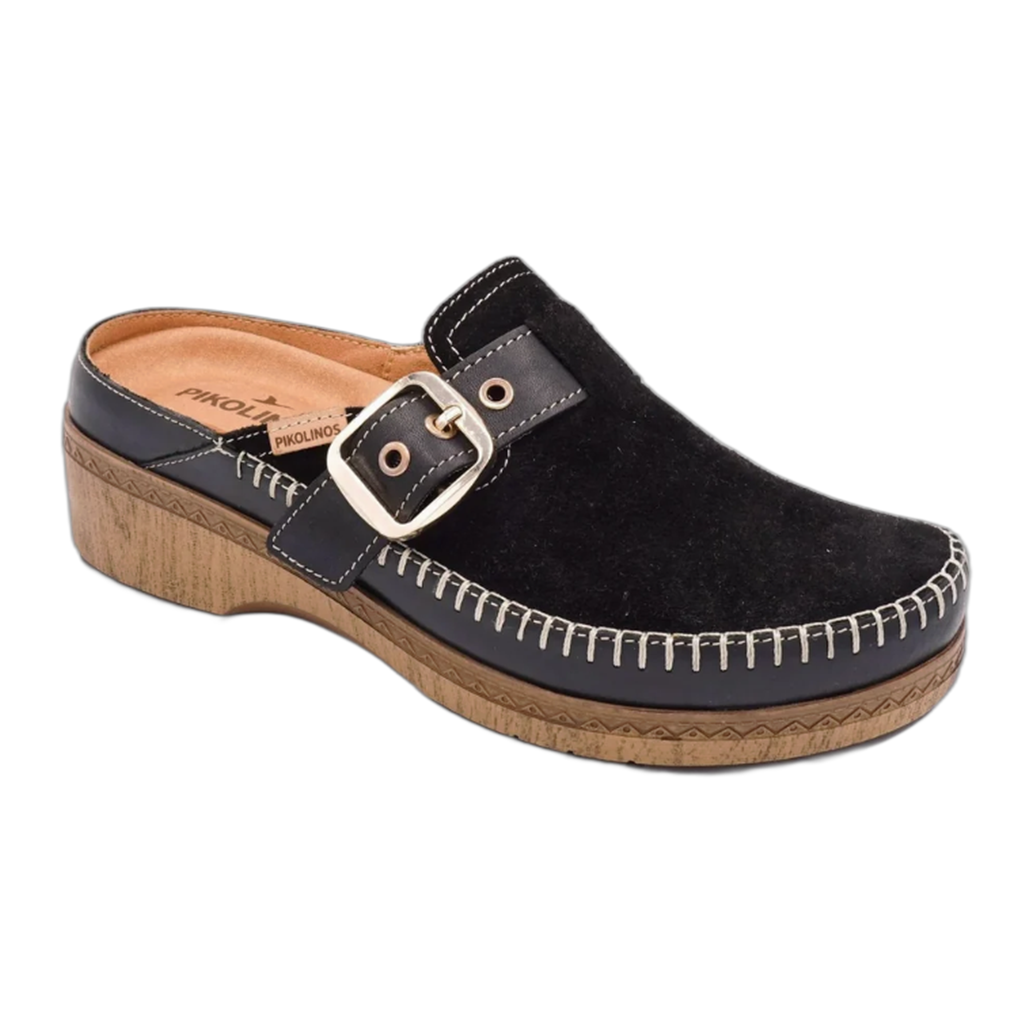 Pikolinos - Granada W0W-1638SEC1 - Black Suede / M / 38