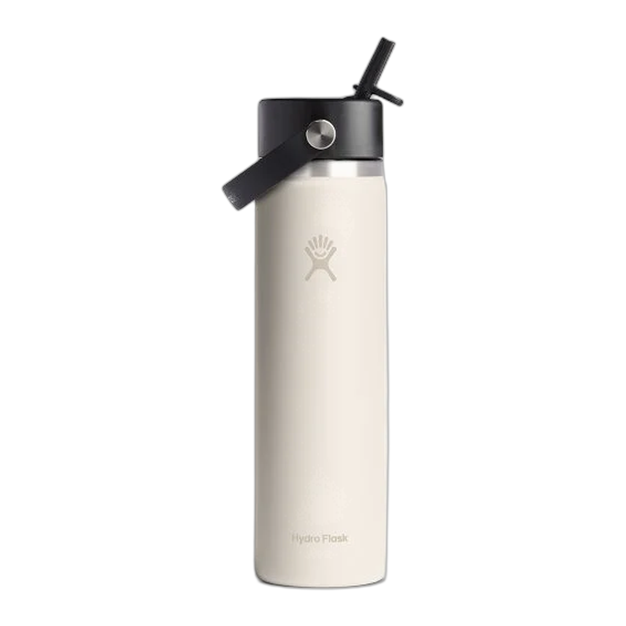 Hydro Flask - 24 oz Wide Mouth with Flex Straw Cap - Ivory