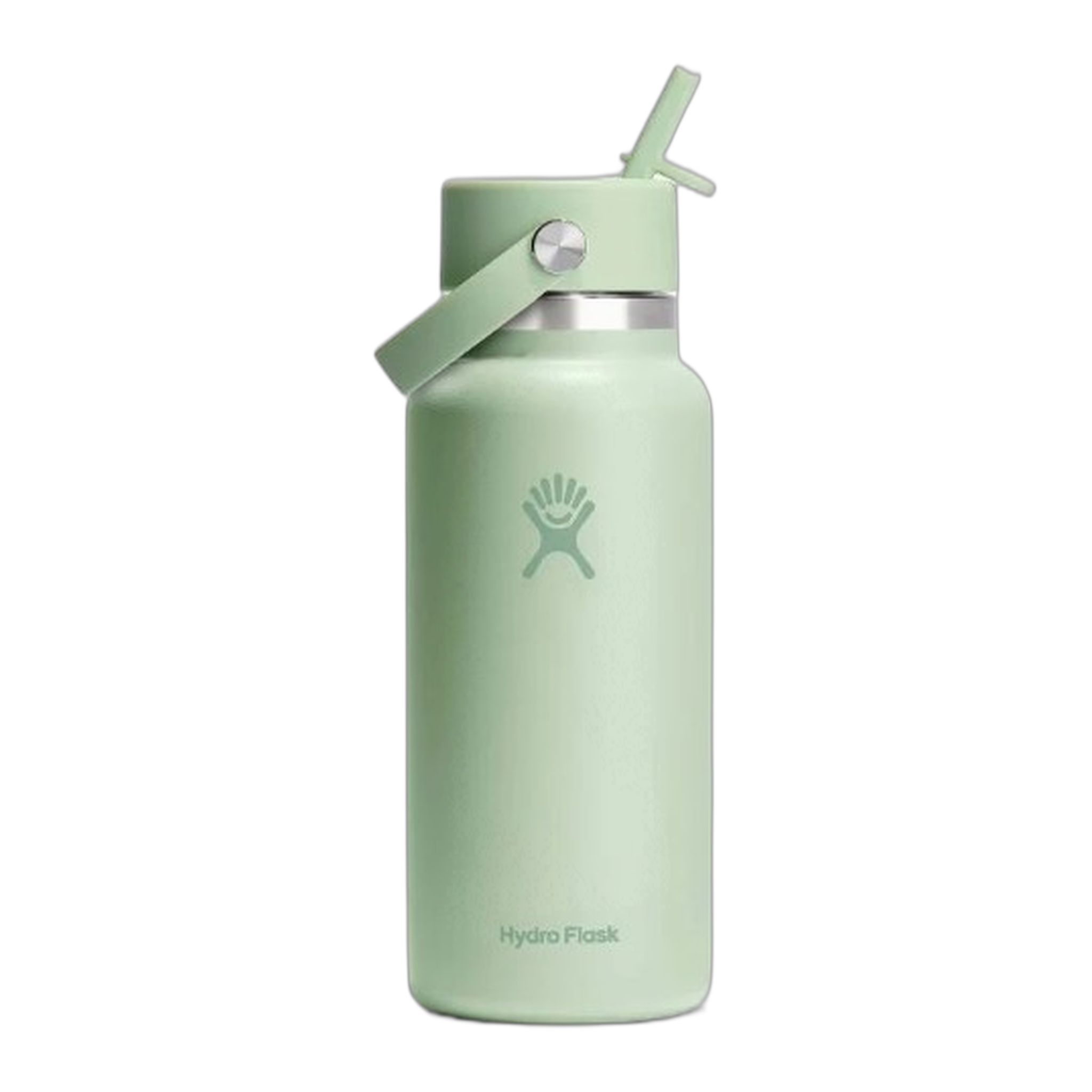 Hydro Flask - 32 oz Wide Mouth with Flex Straw Cap - Aloe