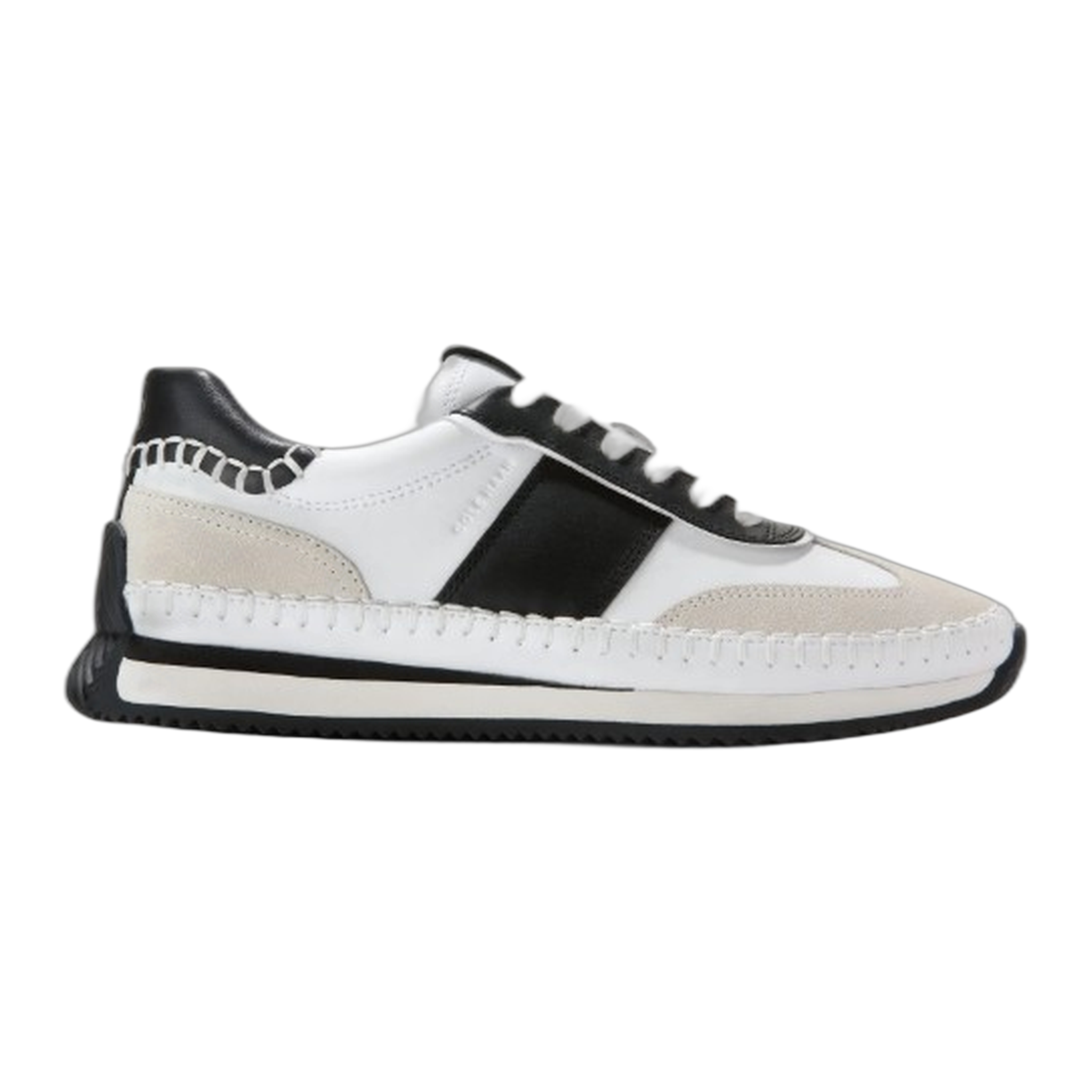 Cole Haan - Women's GrandPrø Premier Sneakers - White/Black / M / 7.5