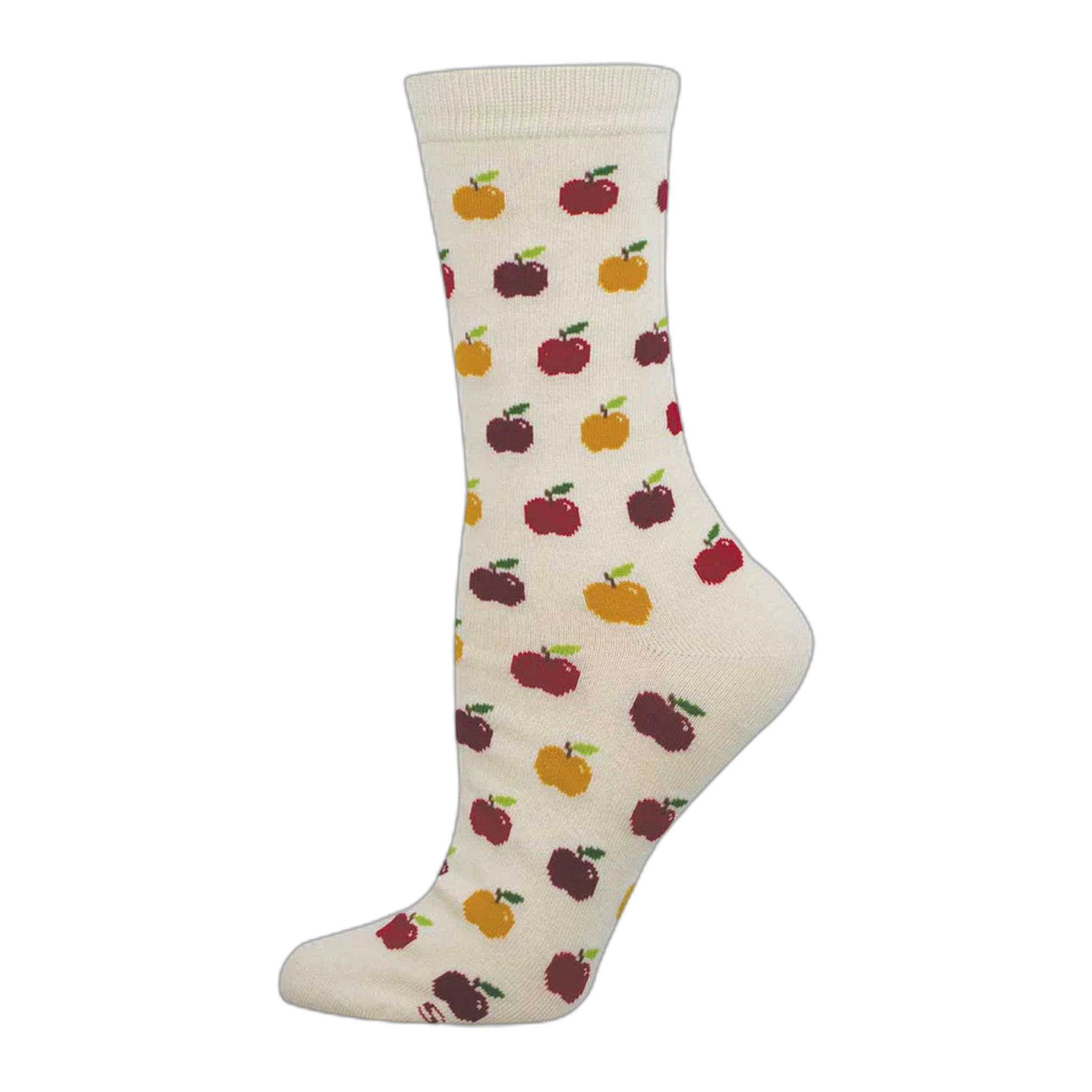 Socksmith - Bushel Apples - Ivory / One Size