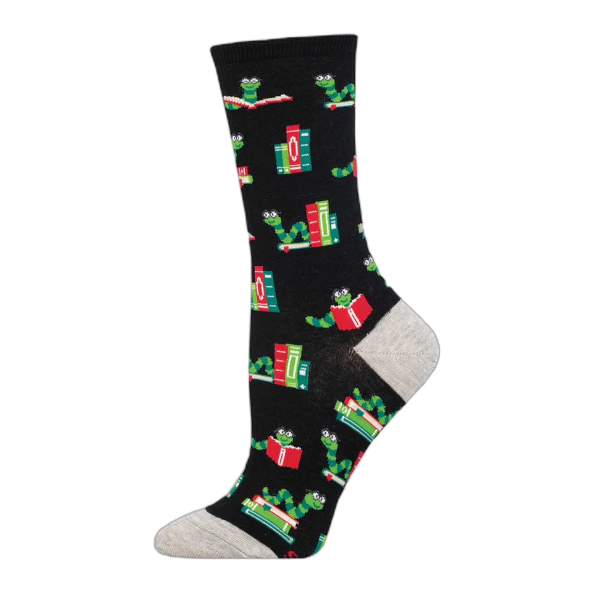 Socksmith - Bookworm - Black / One Size