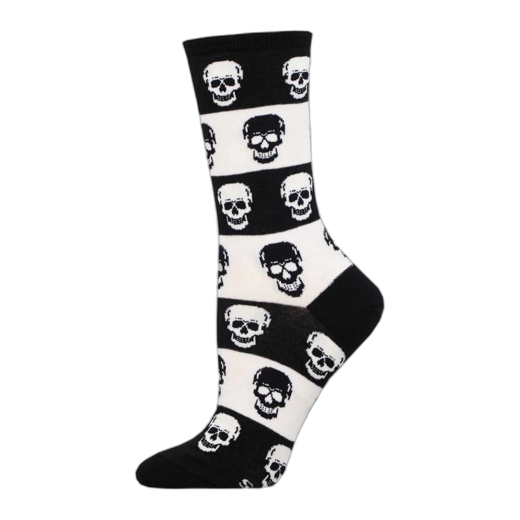 Socksmith - Skull - Black/White / One Size