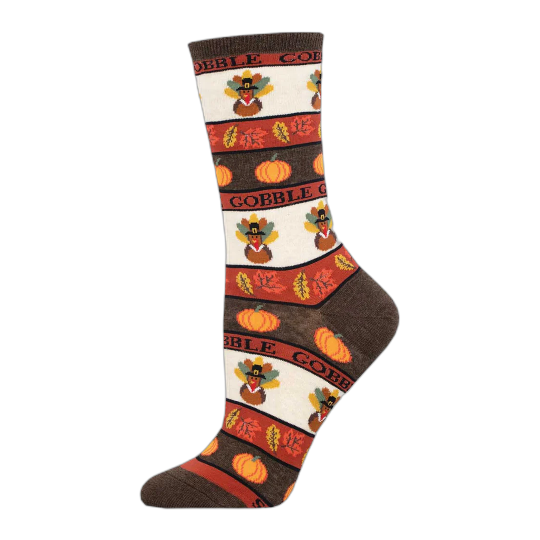 Socksmith - Gobble Gobble - Ivory Heather / ONE SIZE