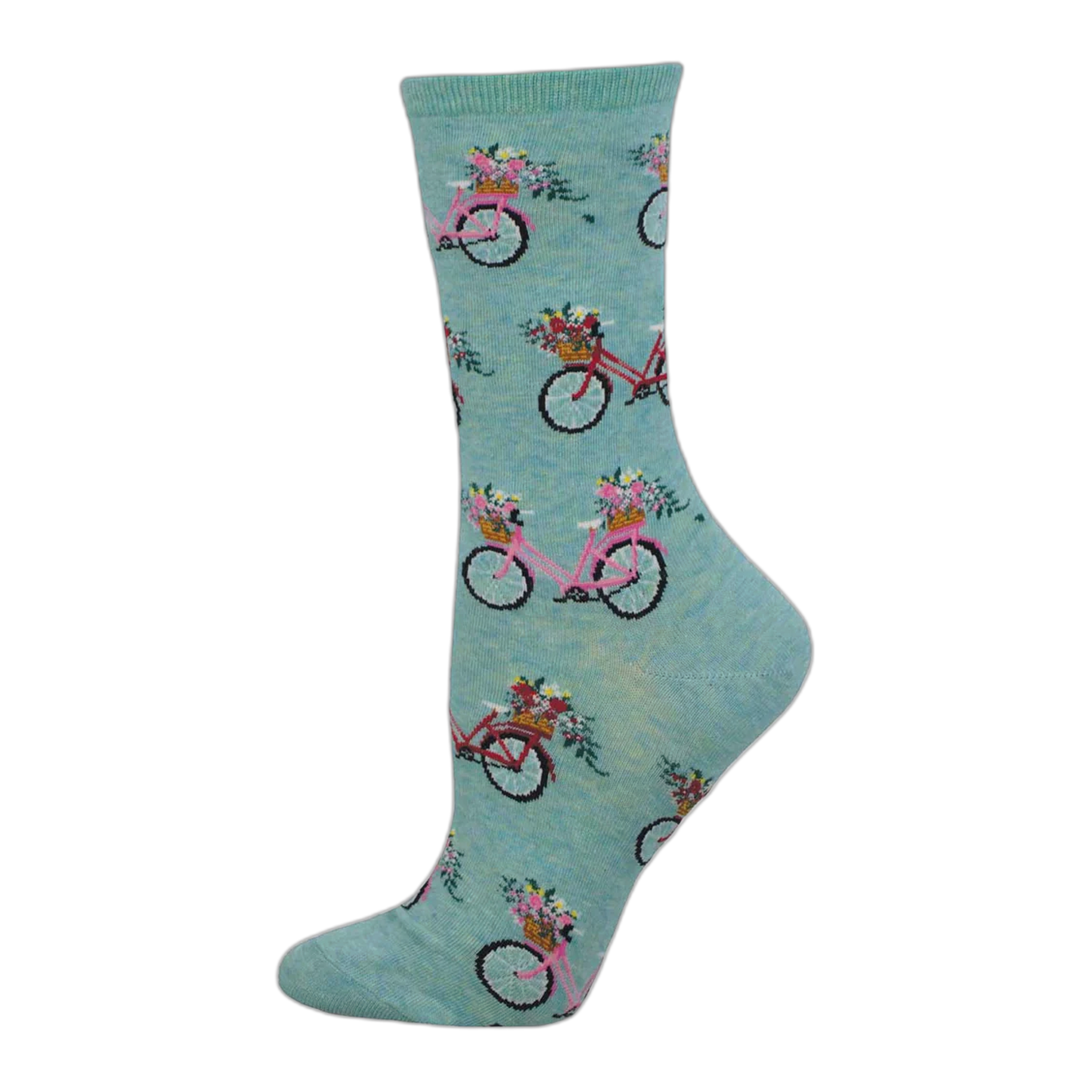 Socksmith - Floral Cruiser - Blue Heather / One Size