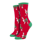 Women's Fa La Llama Red