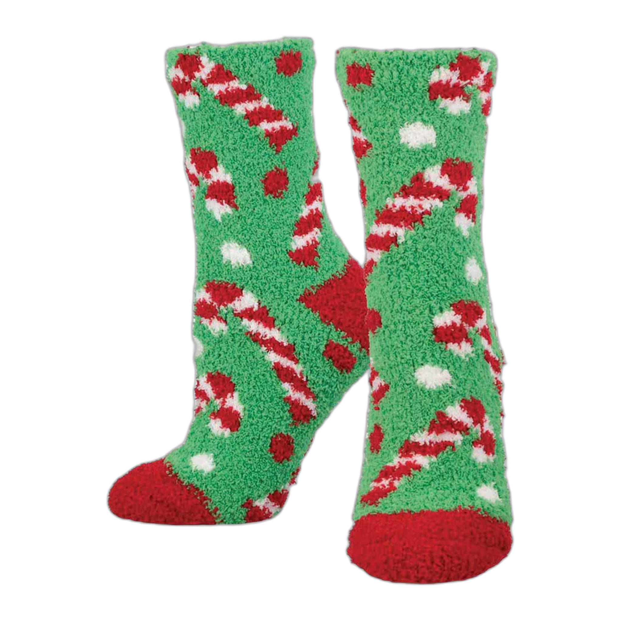 Socksmith - Candy Canes - Green / One Size