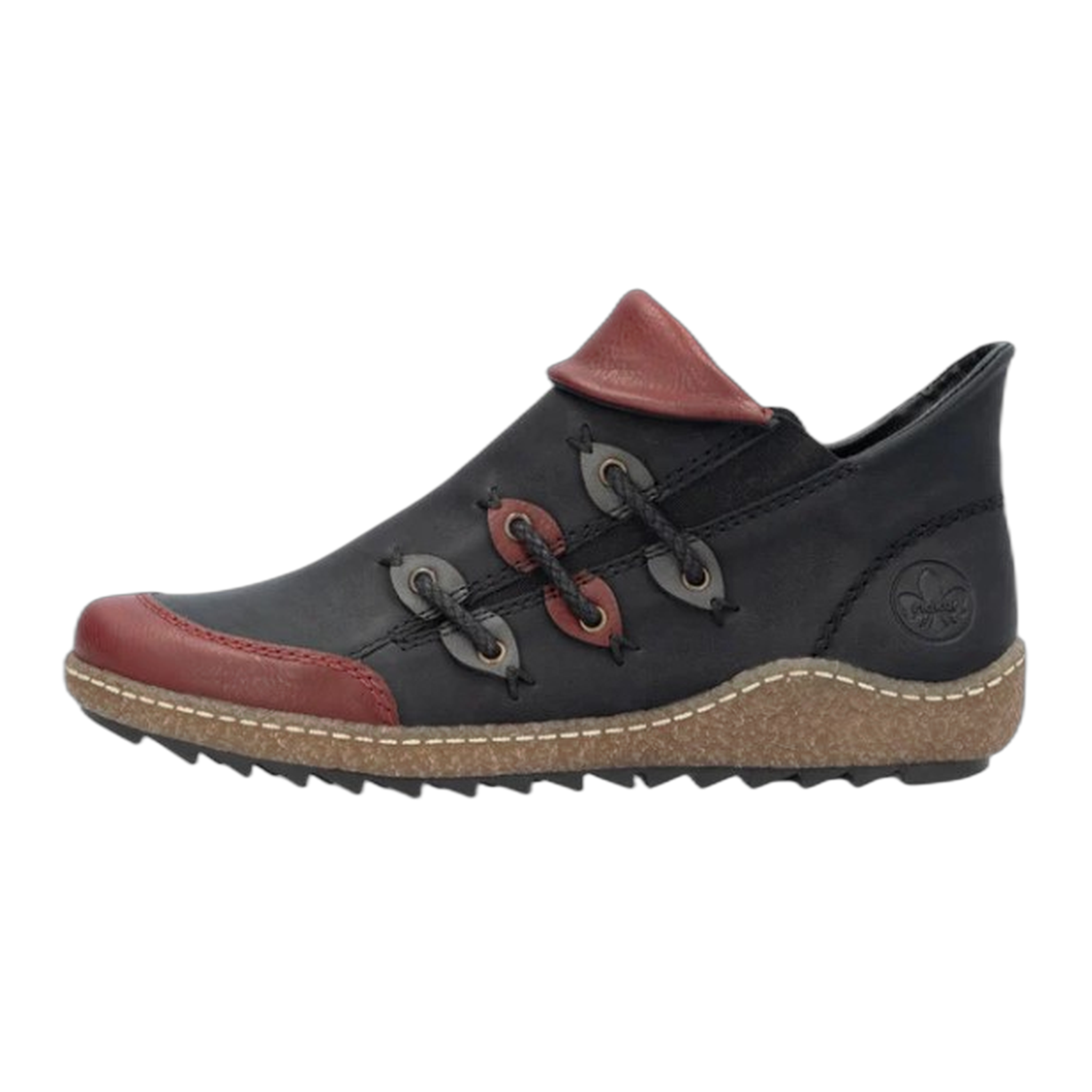 Rieker - Z7582 Liv - Wine/Schwarz / M / 36