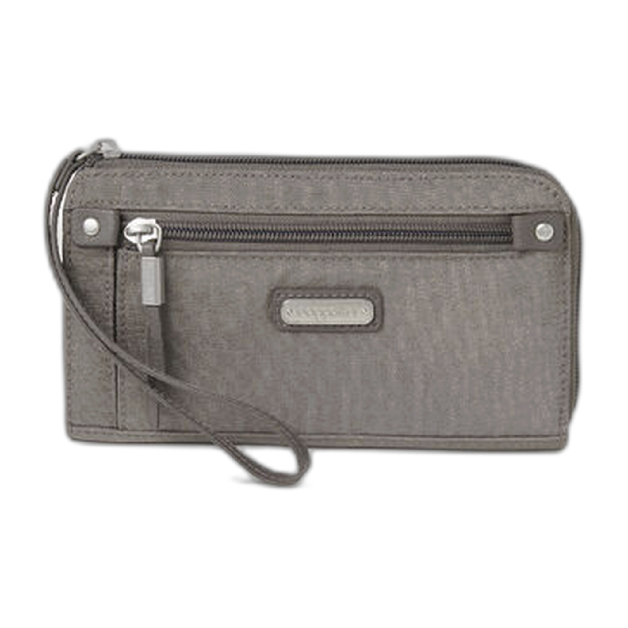 Baggillini - Zip Around Wallet - Sterling Shimmer