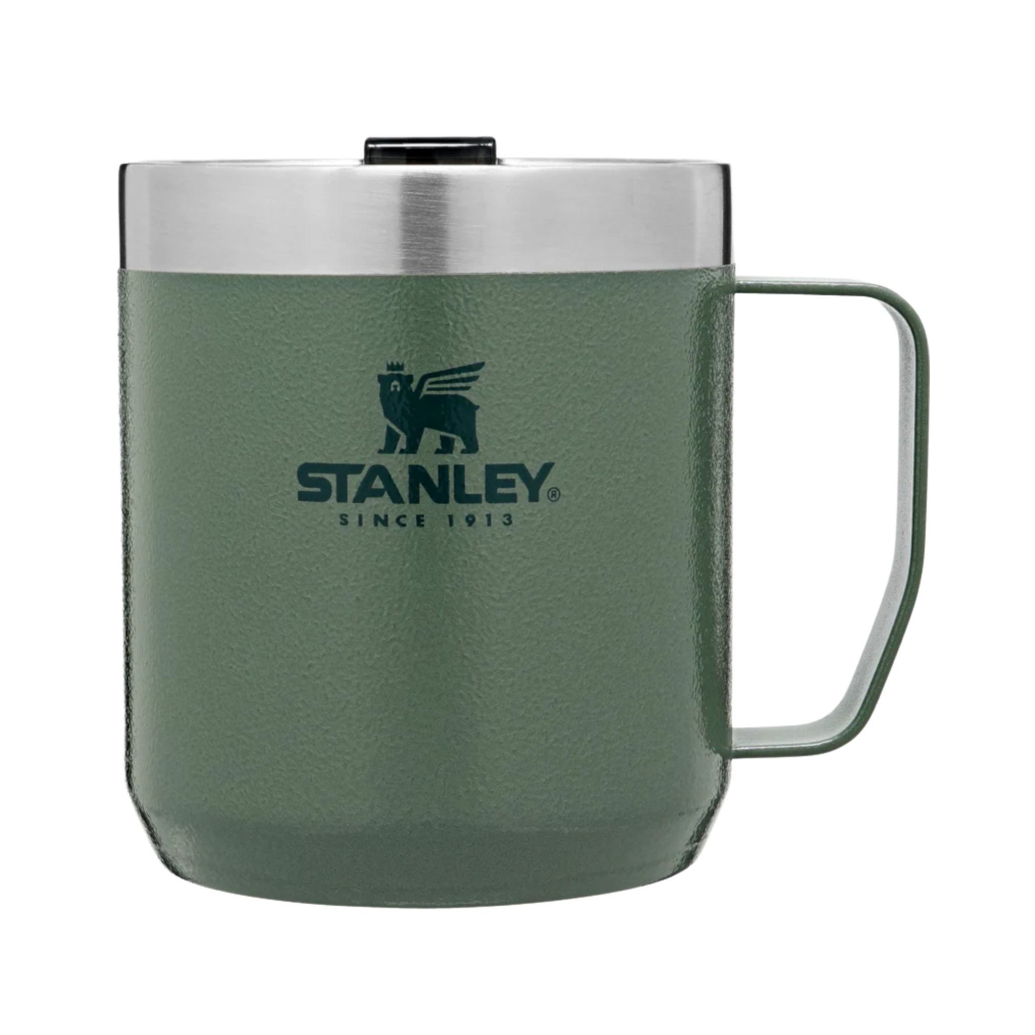 Stanley Classic 12 oz Legendary Hammertone Green BPA Free