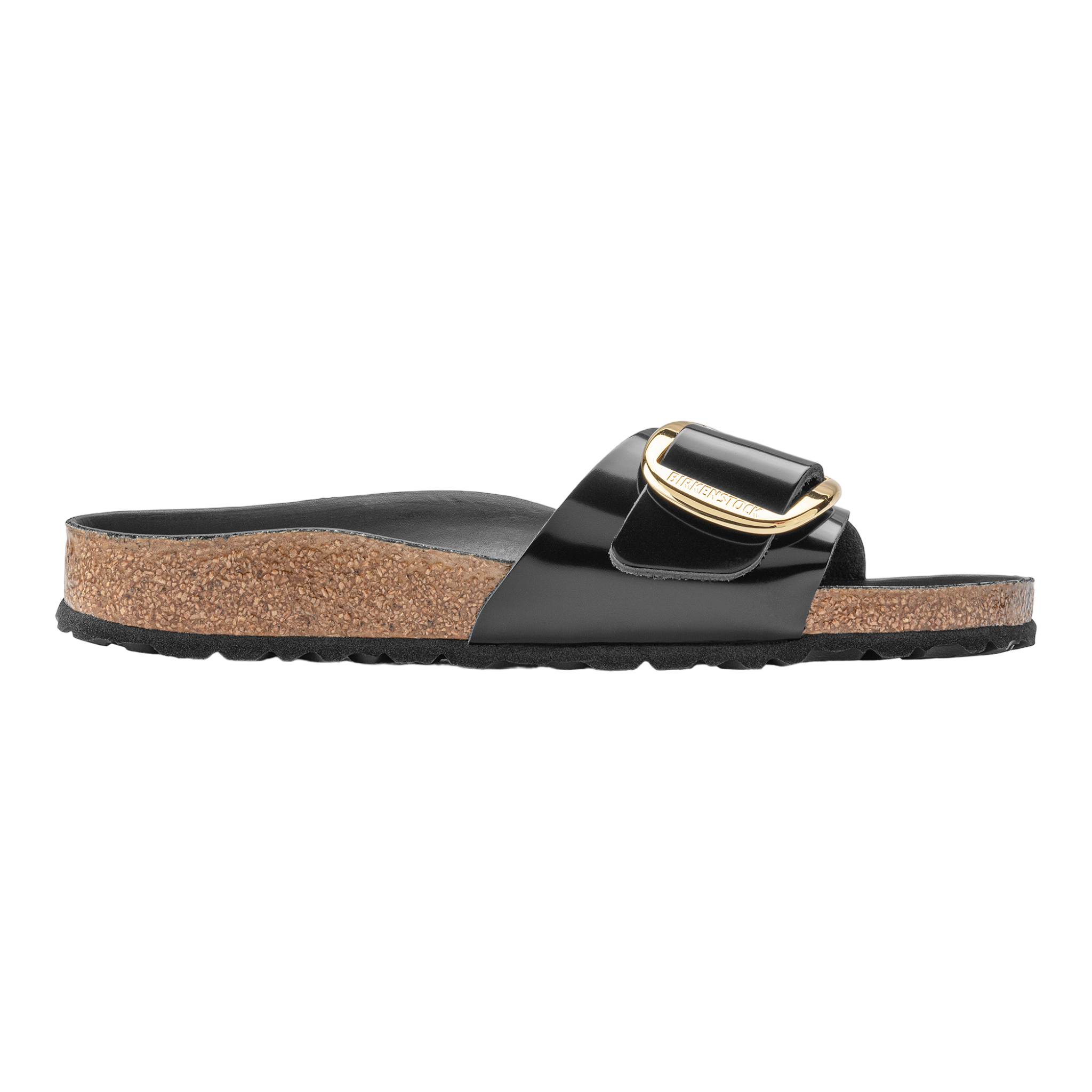 Birkenstock - Madrid Big Buckle Patent Leather - High Shine Black / N / 36