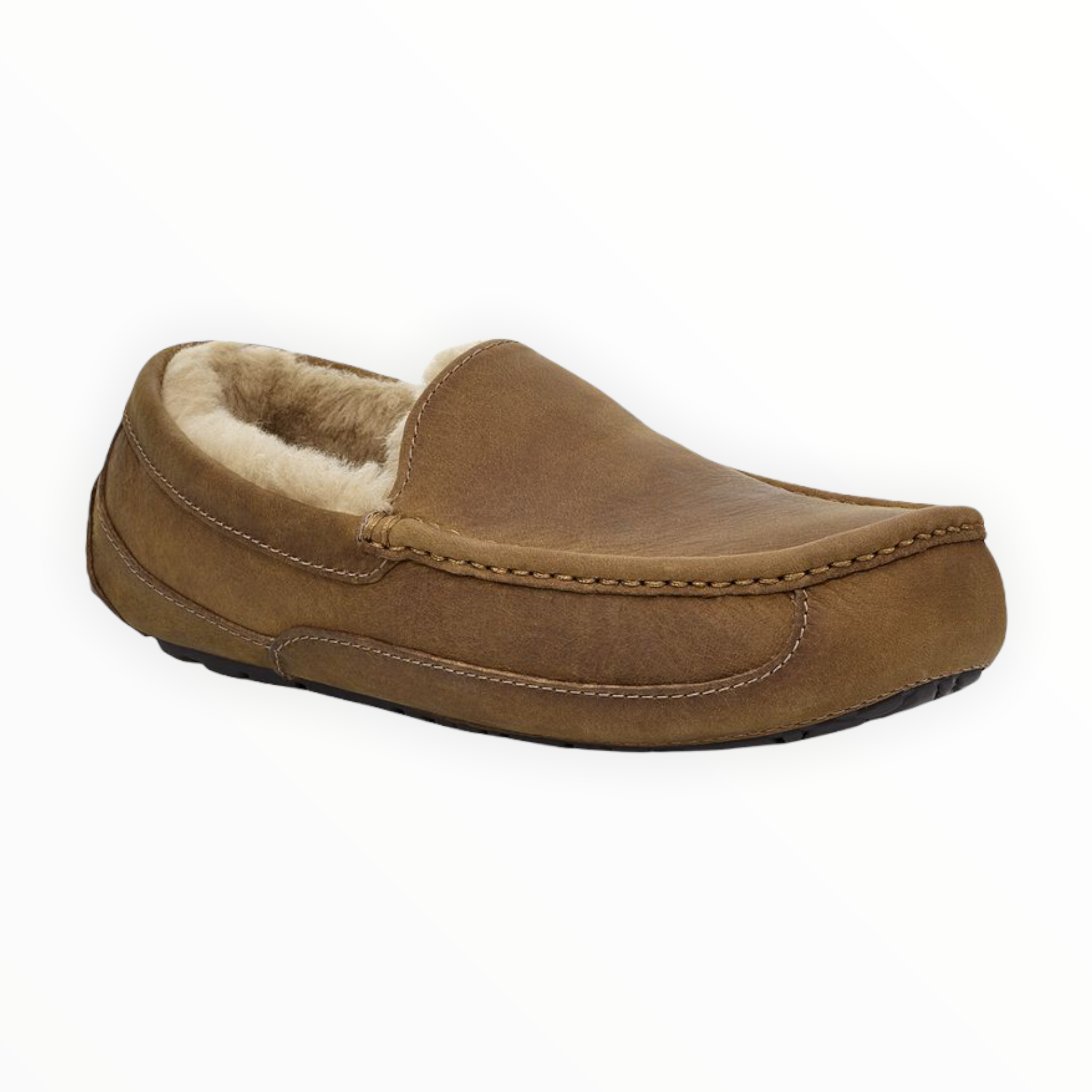 UGG® - Ascot Slipper - Tan Leather / M / 8