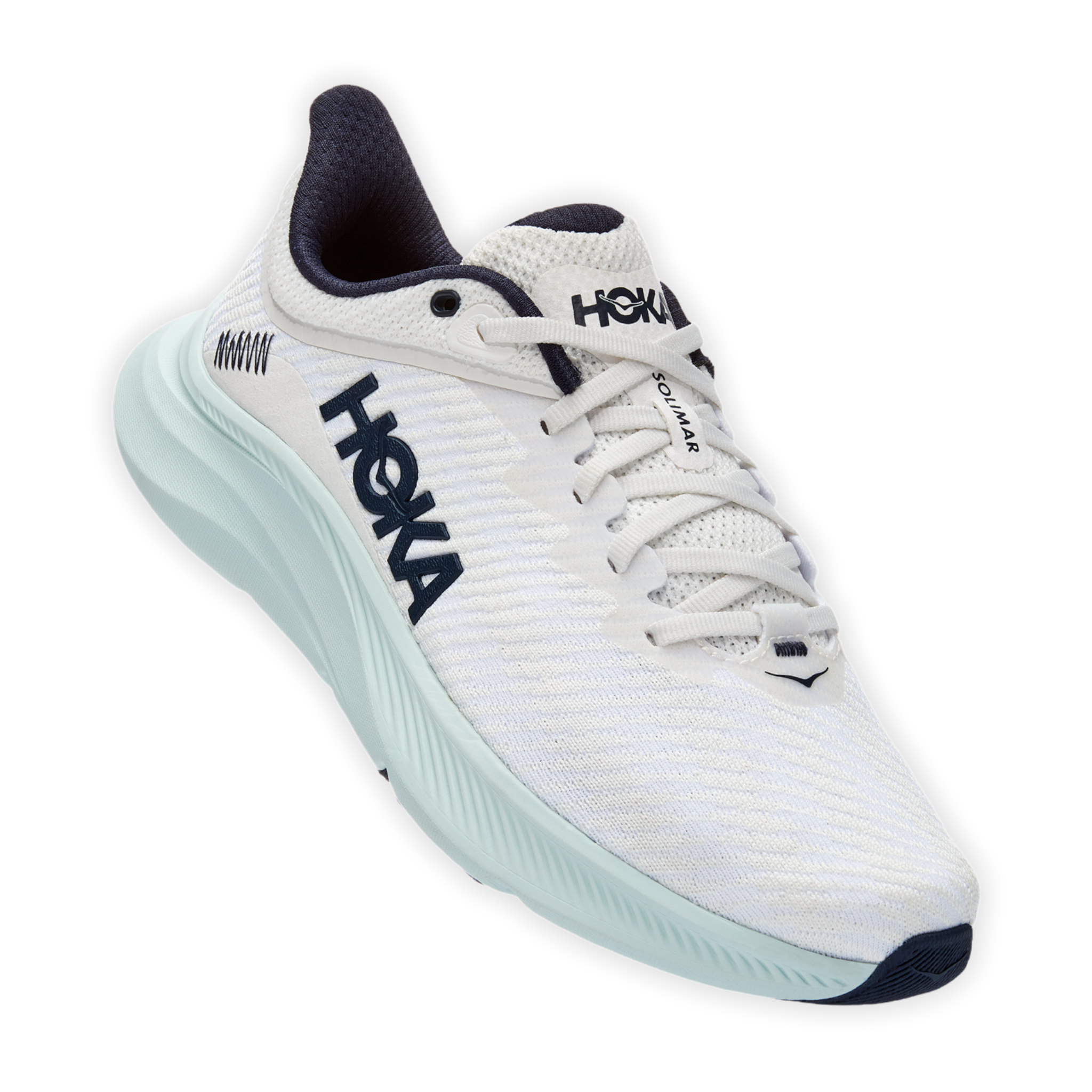 HOKA - Women's Solimar - Blanc De Blanc/Blue / M / 11