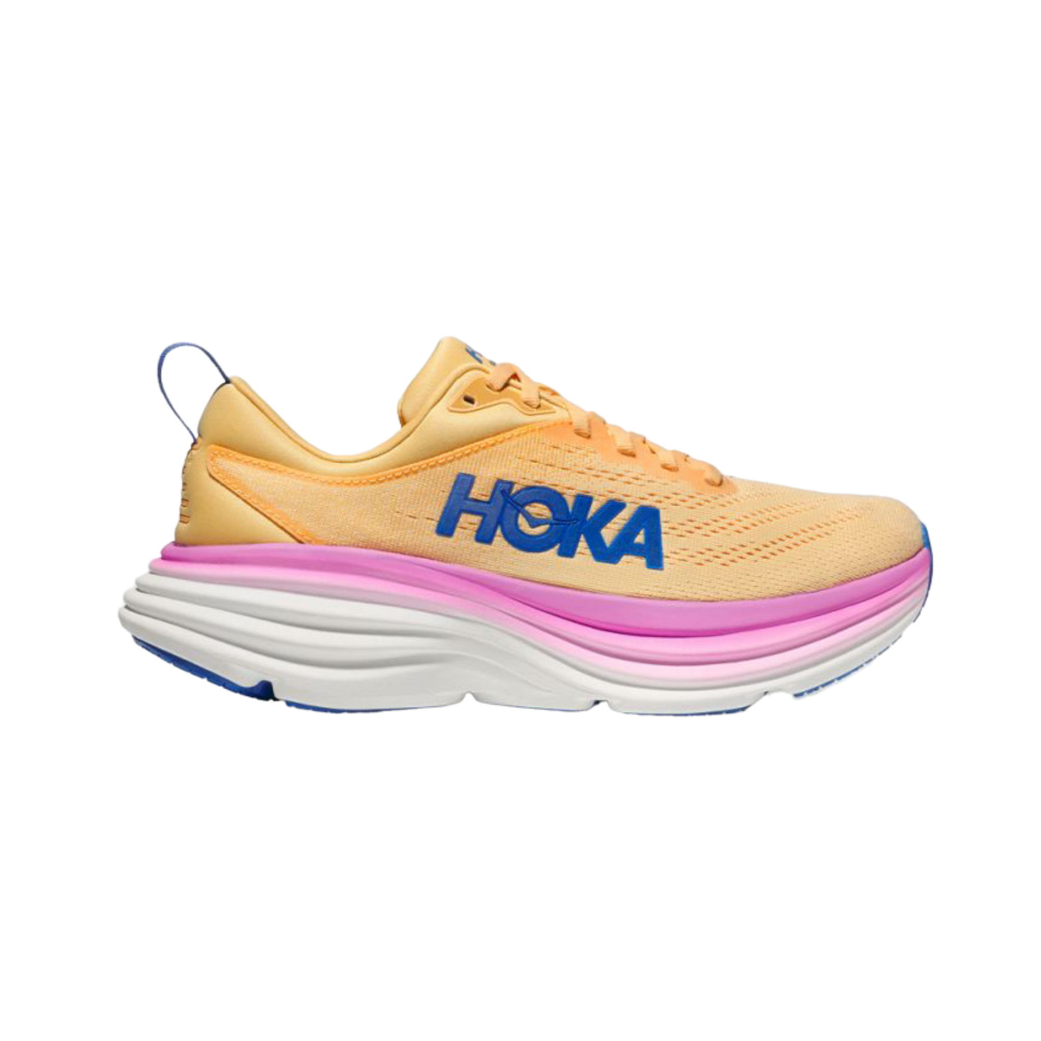 Hoka Women's Bondi 8 Cherries Jubilee / Pink Yarrow Dardano's Shoes