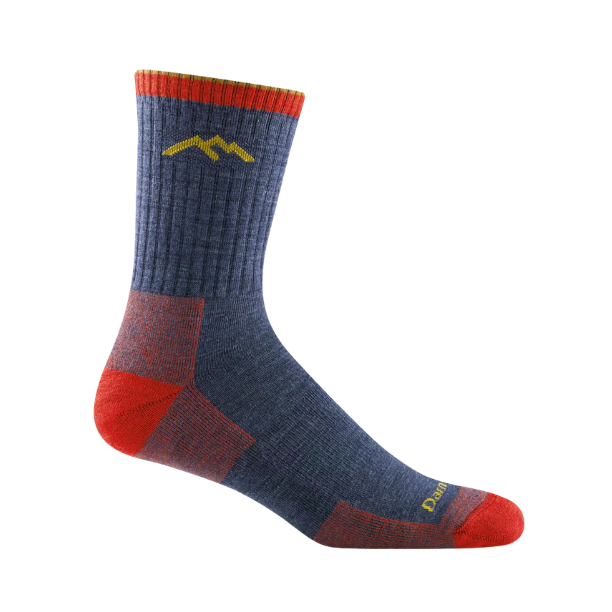 Darn Tough - Men's Hiker Micro Crew Midweight Hiking Sock - Denim / M